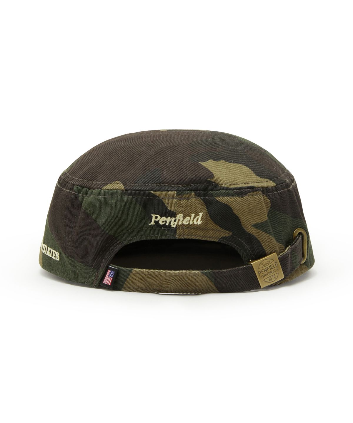 펜필드(PENFIELD) 파운더스 카모 필박스 캡 올리브_FS7AH40U