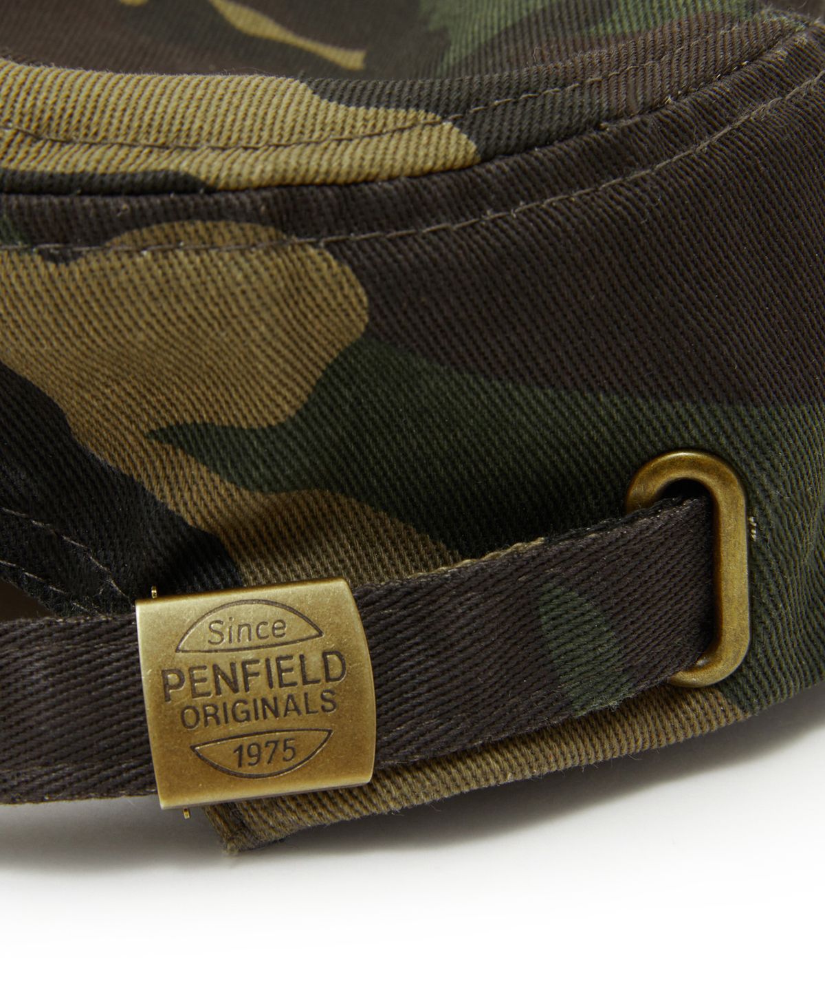펜필드(PENFIELD) 파운더스 카모 필박스 캡 올리브_FS7AH40U