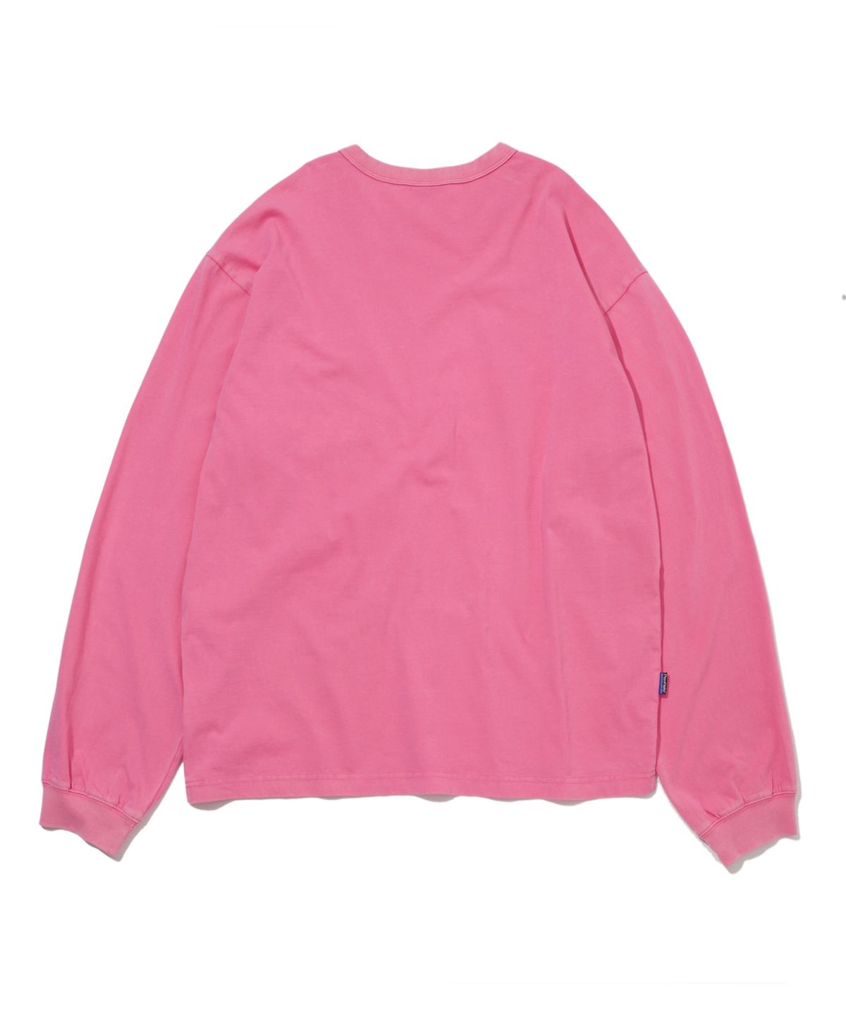 펜필드(PENFIELD) 워시드 베이직 포켓 긴소매 티셔츠 핑크_FS1KT41U