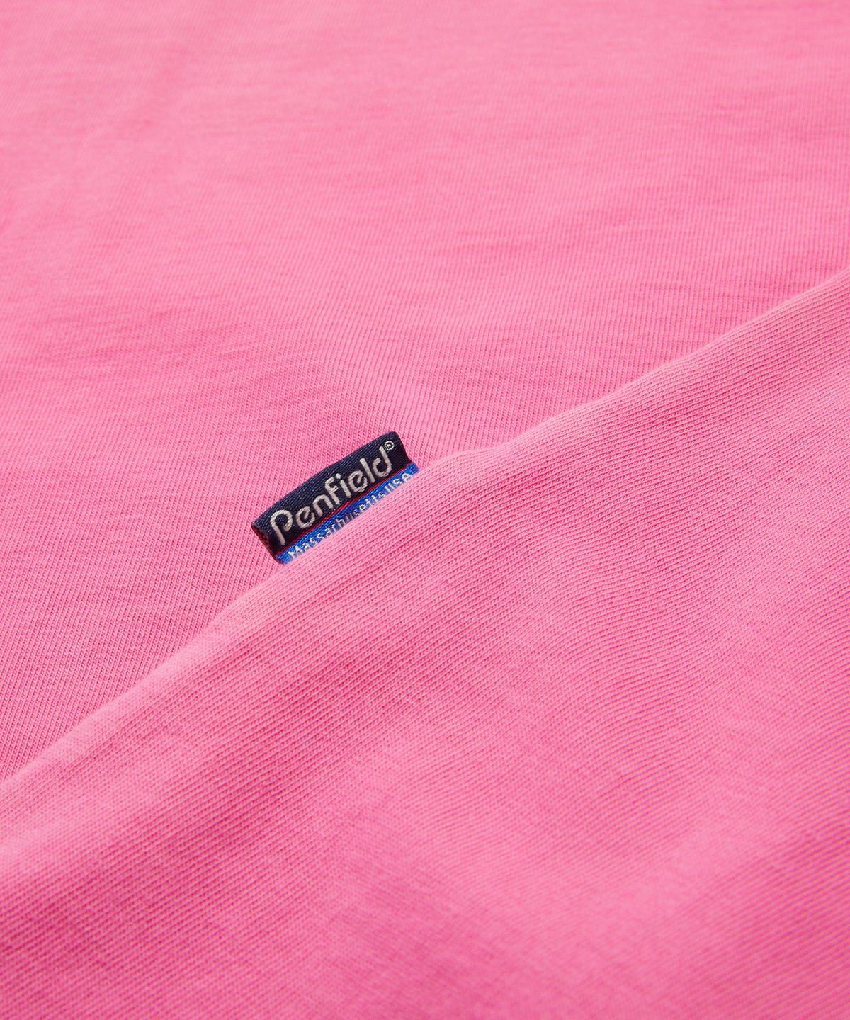 펜필드(PENFIELD) 워시드 베이직 포켓 긴소매 티셔츠 핑크_FS1KT41U