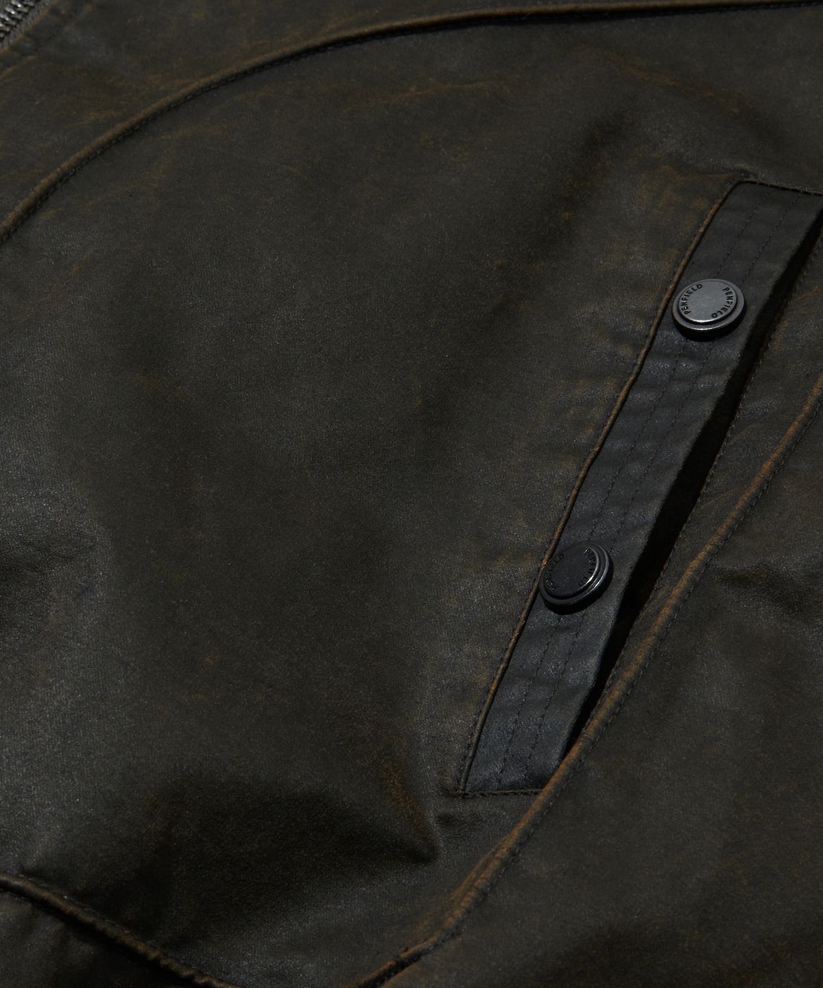 펜필드(PENFIELD) 워시드 코튼 MA-1 자켓 블랙_FS1WJ17U
