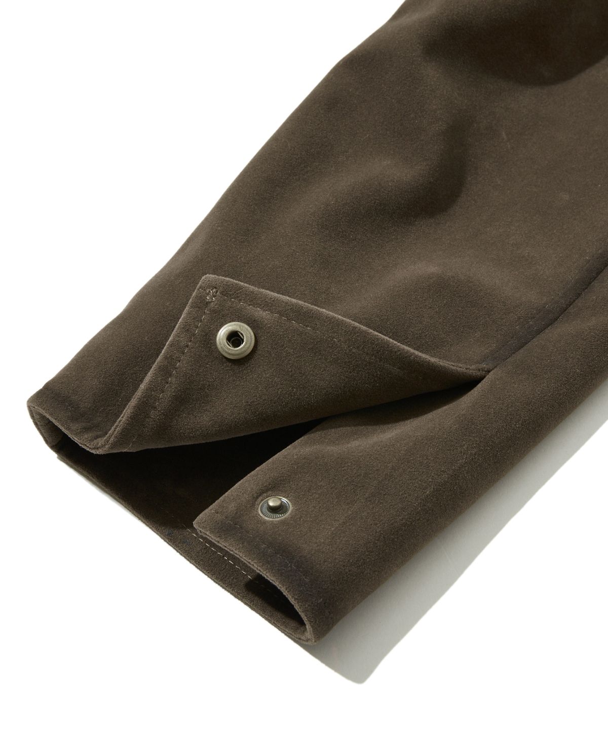 펜필드(PENFIELD) [TRAILWEAR]포우 스웨이드 라이더 해링턴 자켓 브라운_FS3WJ55U