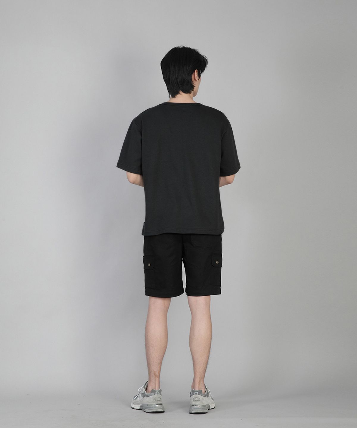 세인트크루(SAINTCREW) 무지 R넥 반팔티 RSR-880 블랙