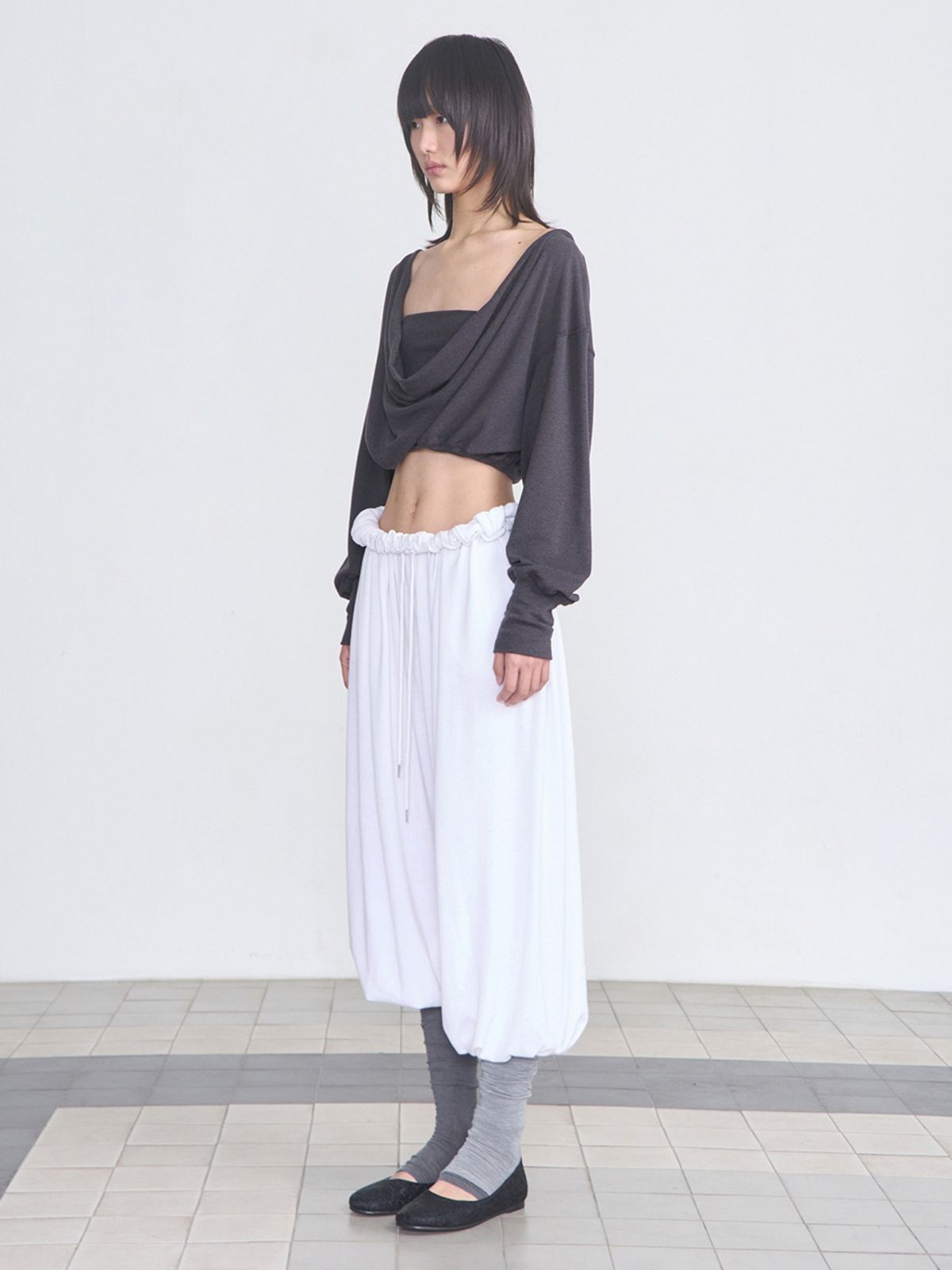 세릭(CERRIC) Wide Balloon Pants _ White