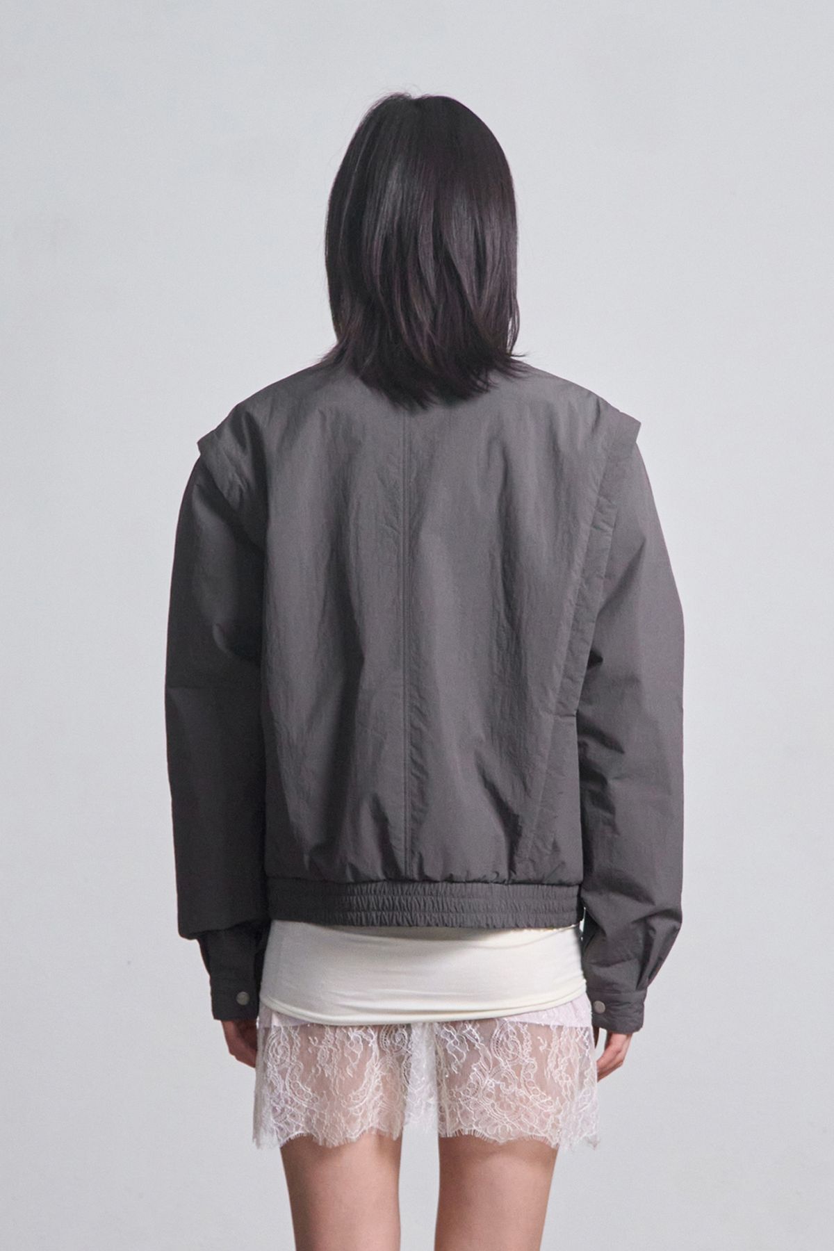 세릭(CERRIC) Minimal Zip Up _ Brown