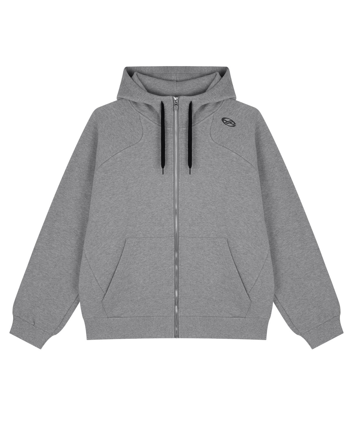 현피트(HYUNFIT) UNITY HOODIE ZIP-UP-[GRAY]