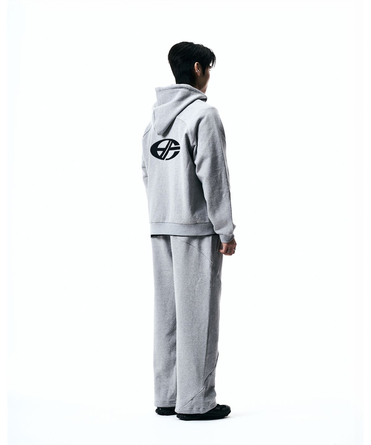 현피트(HYUNFIT) UNITY HOODIE ZIP-UP-[GRAY]
