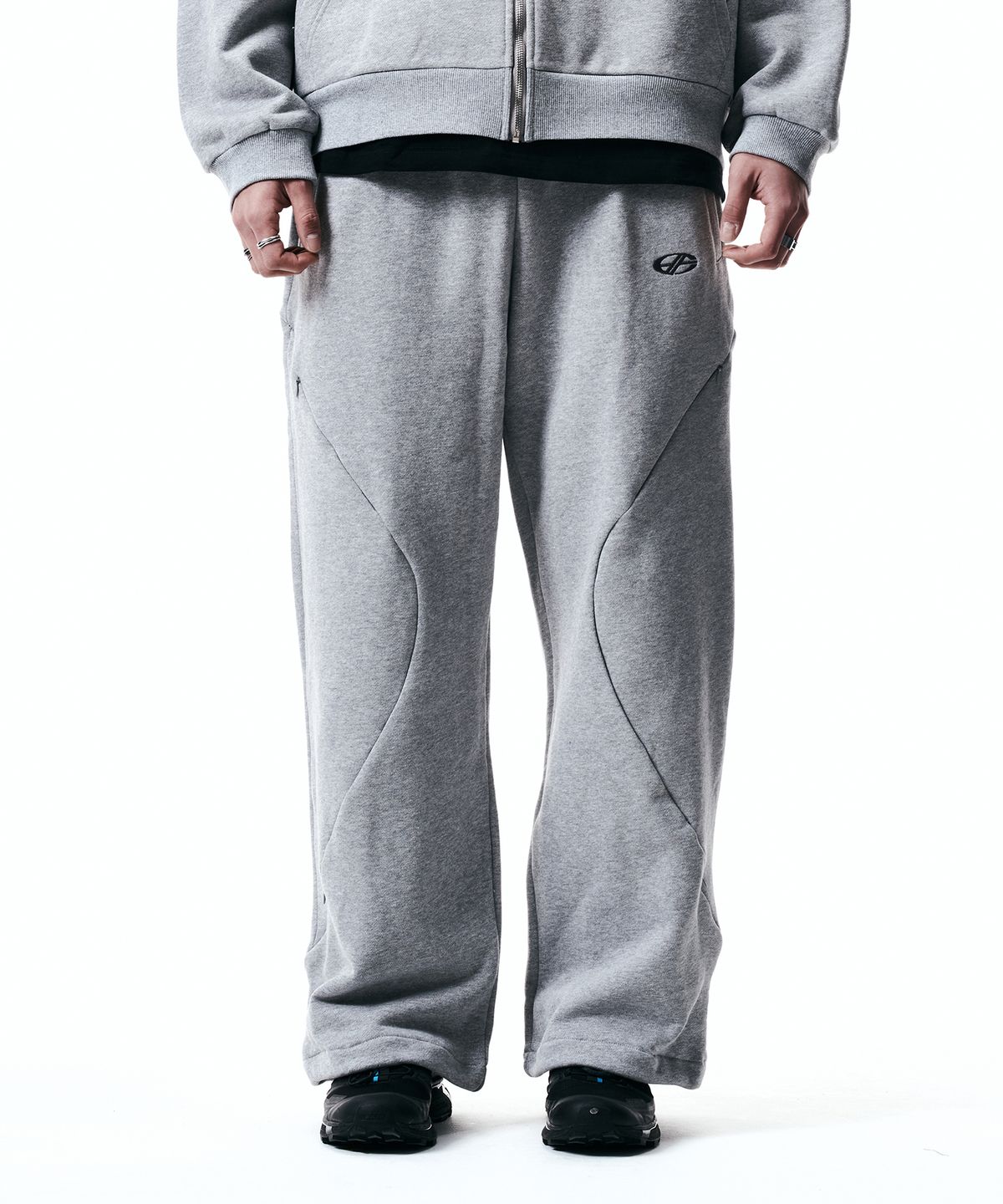현피트(HYUNFIT) UNITY SWEATPANTS-[GRAY]