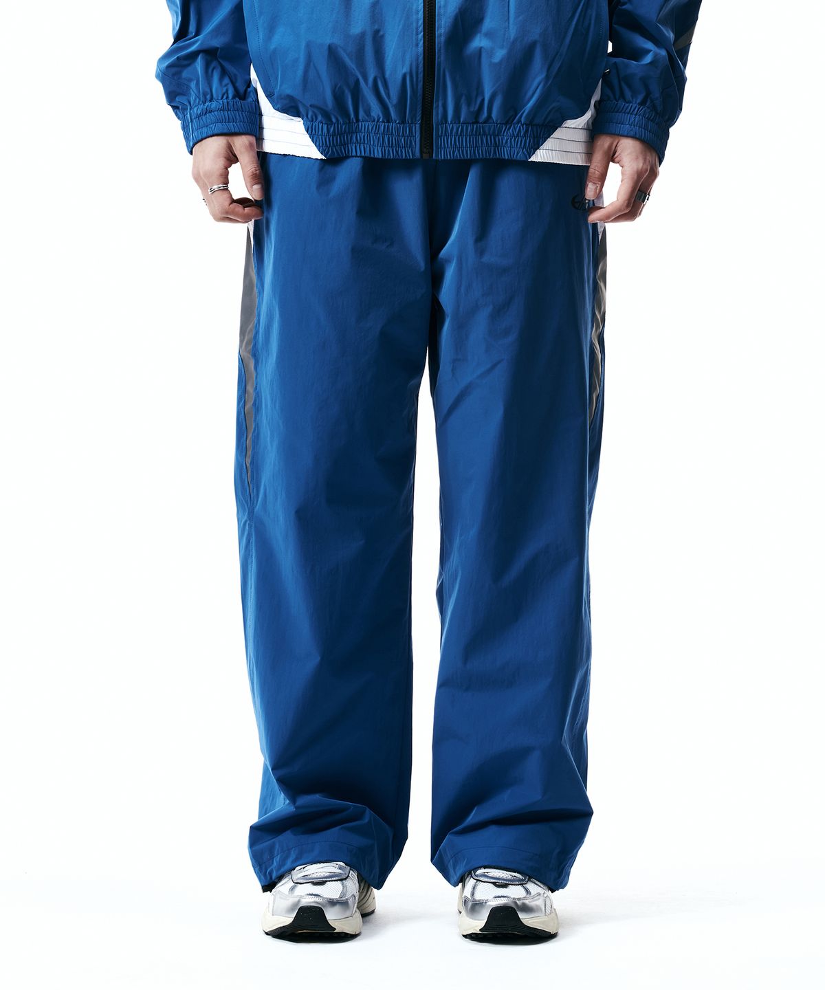 현피트(HYUNFIT) CONTRAST REFLECTIVE PANTS-[BLUE]