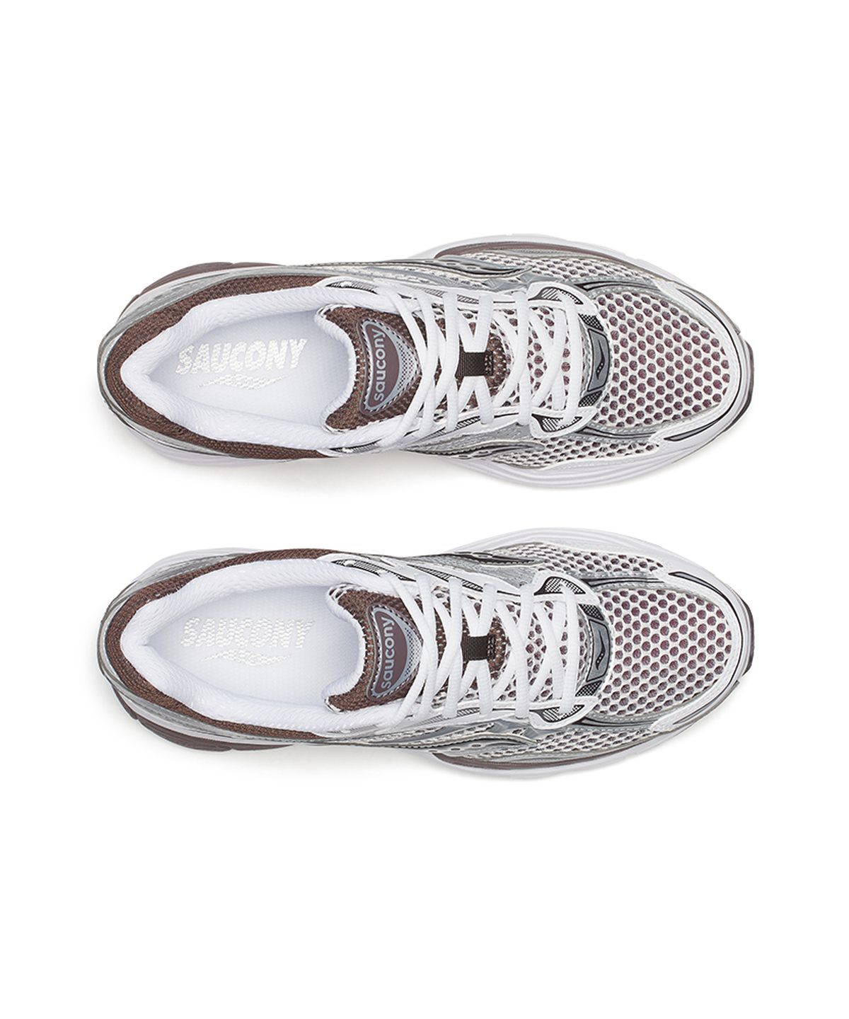 써코니(SAUCONY) (공용) 프로그리드 옴니 9 - 화이트:브라운 / S70739-57