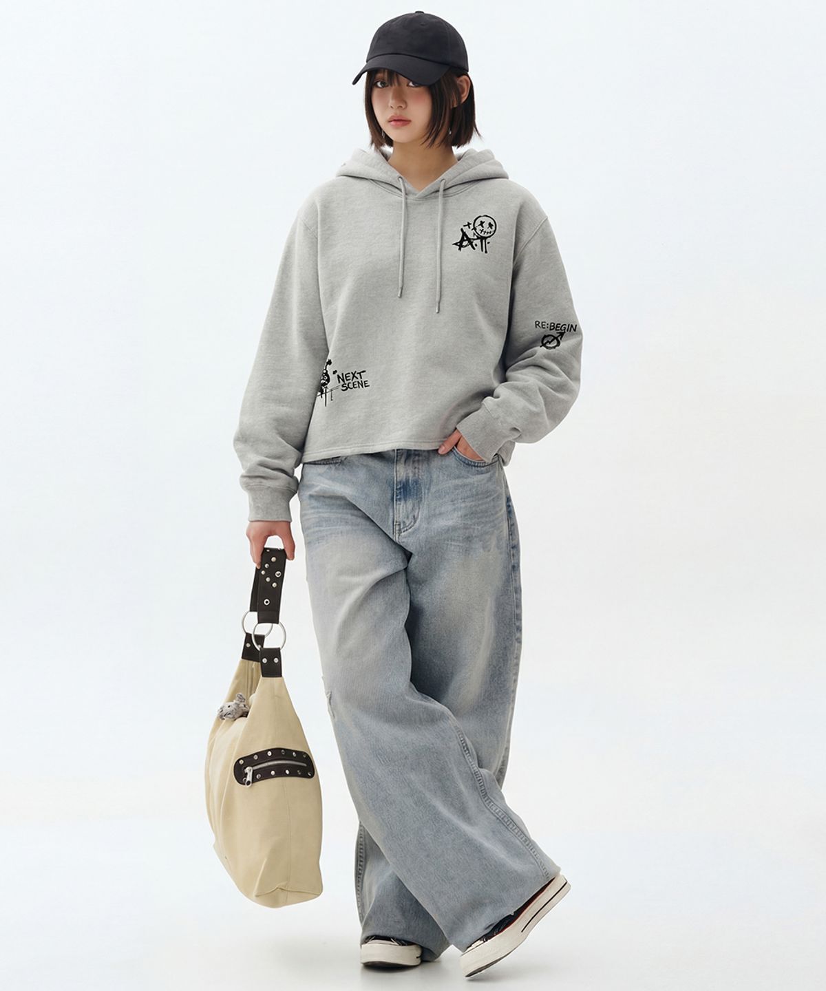 아티스트웨어(ARTISTWEAR) [ATW] 넥스트씬 이지후드 - 2COLOR