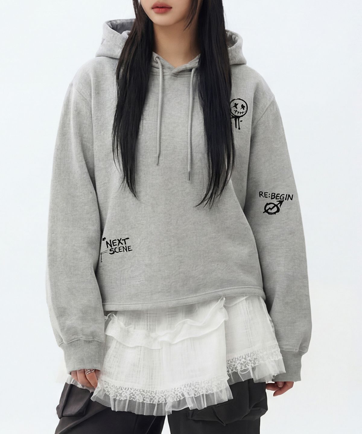 아티스트웨어(ARTISTWEAR) [ATW] 넥스트씬 이지후드 - 2COLOR