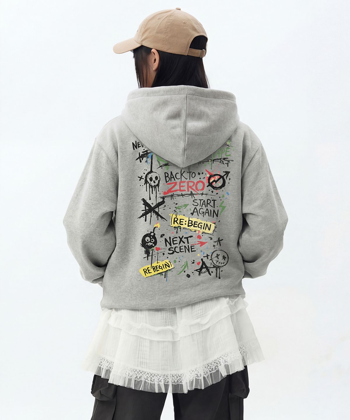 아티스트웨어(ARTISTWEAR) [ATW] 넥스트씬 이지후드 - 2COLOR