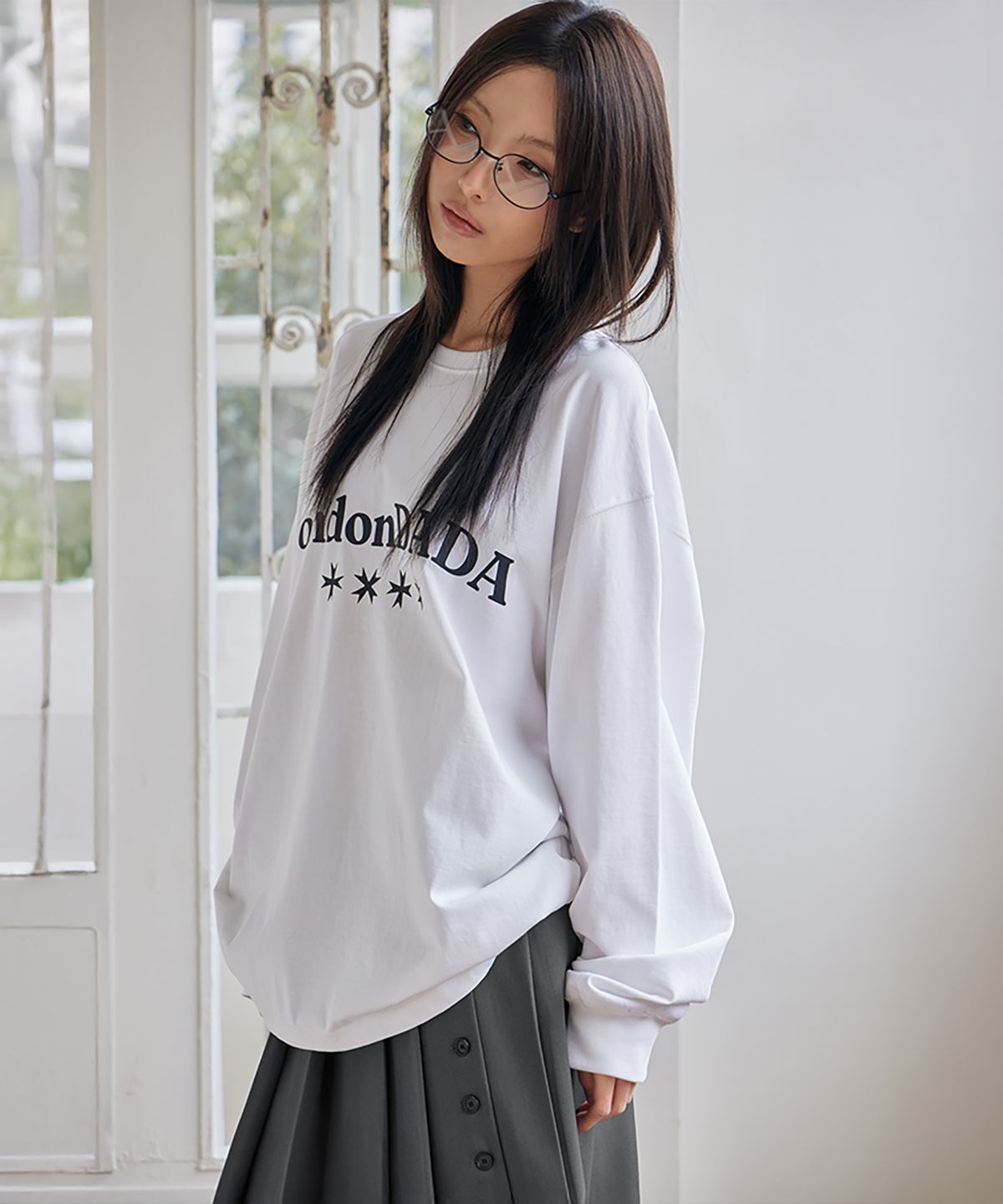 런던다다(LONDONDADA) Basic Overfit T-shirts, 3colors