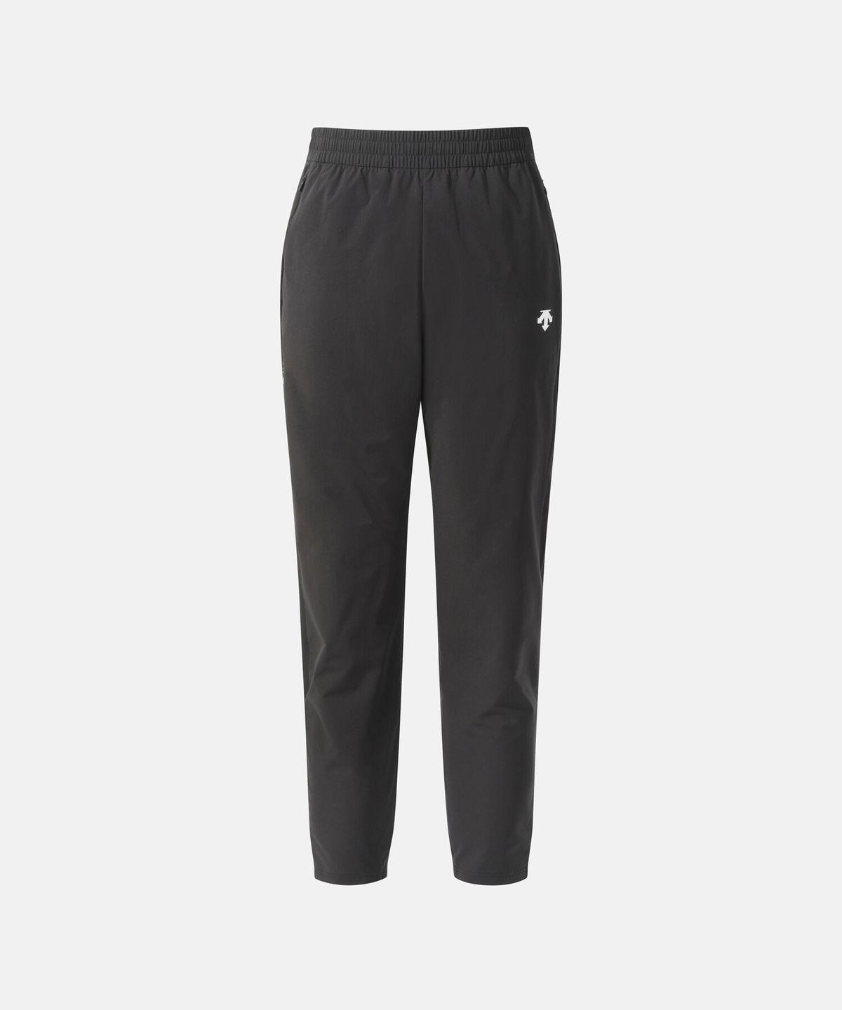 데상트(DESCENTE) 스위스 트라이애슬론 트레이닝 우븐 팬츠 차콜 그레이 SR123IWP22