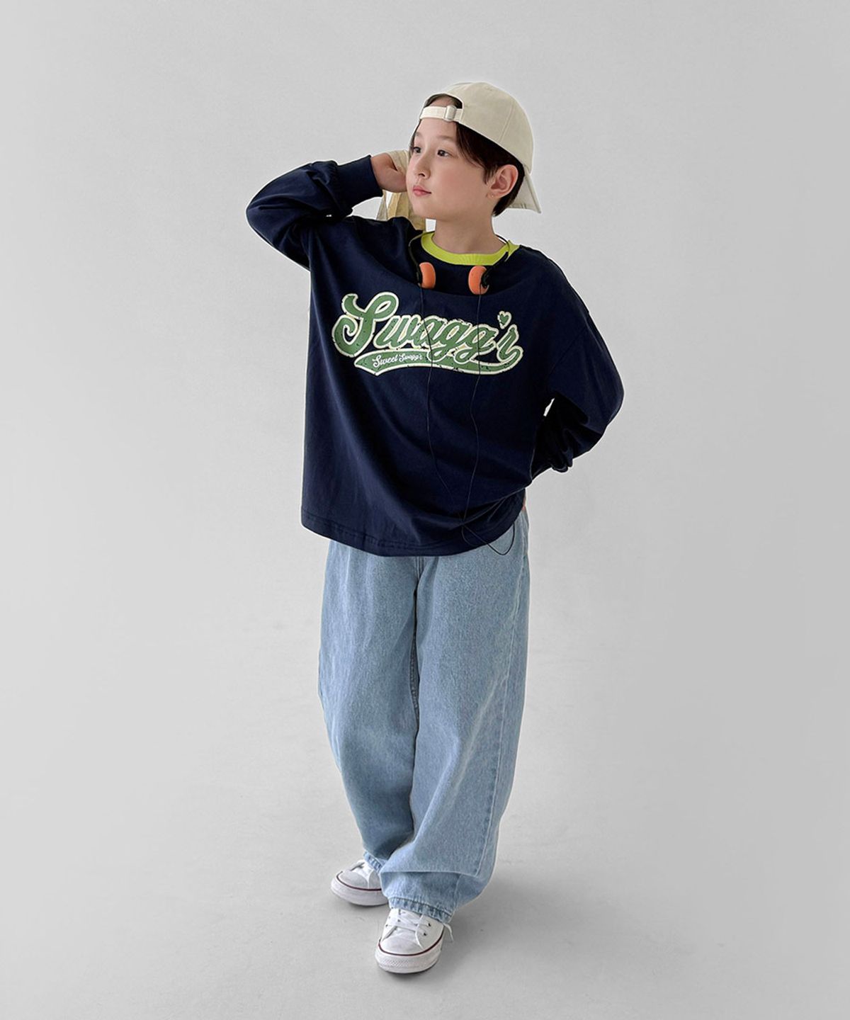 베리클로젯(BERRYCLOSET) 트롤리 냐미 티셔츠