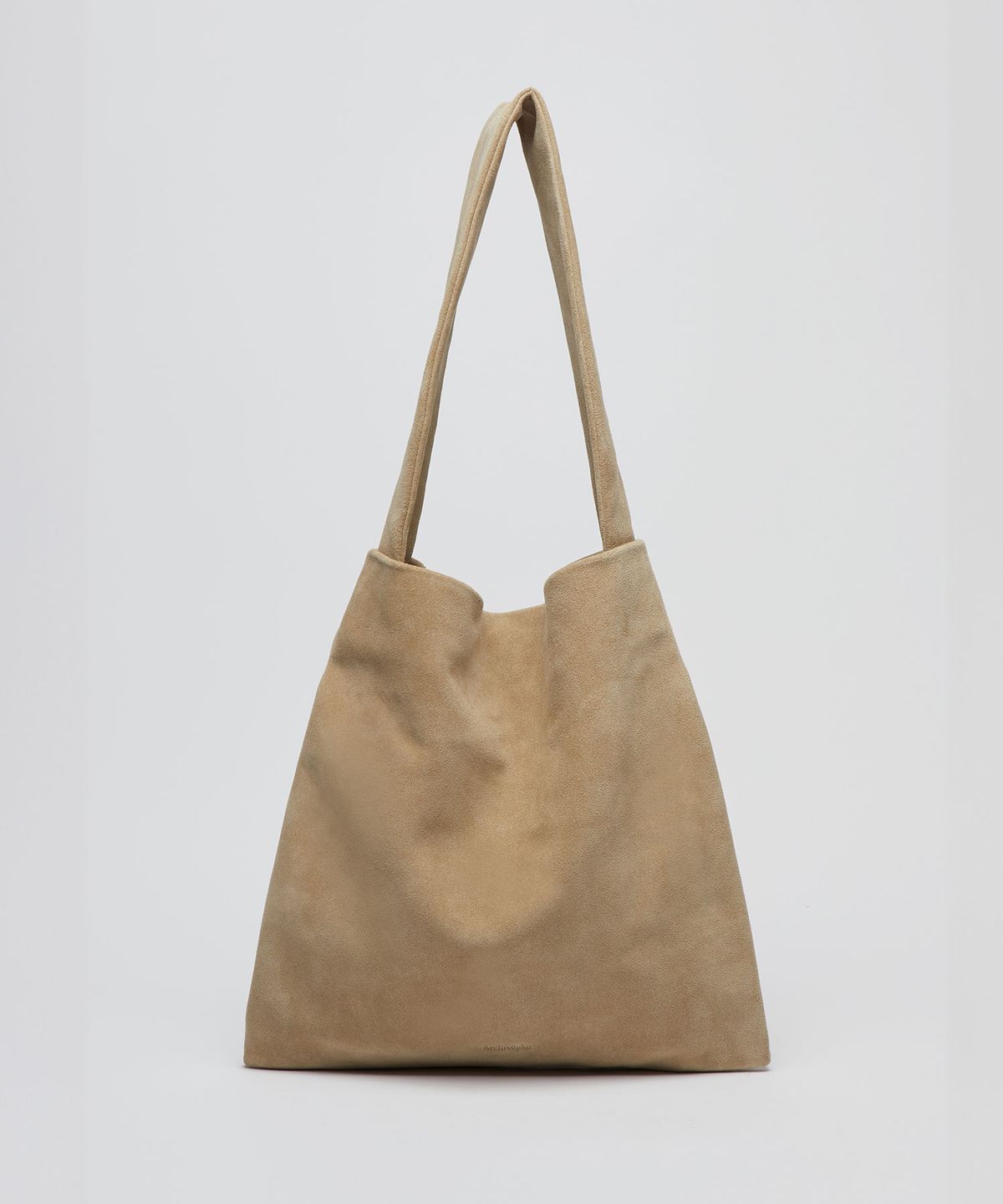 아카이브앱크(ARCHIVEPKE) Small took bag(Suede cream)_OVBSX26001SCR