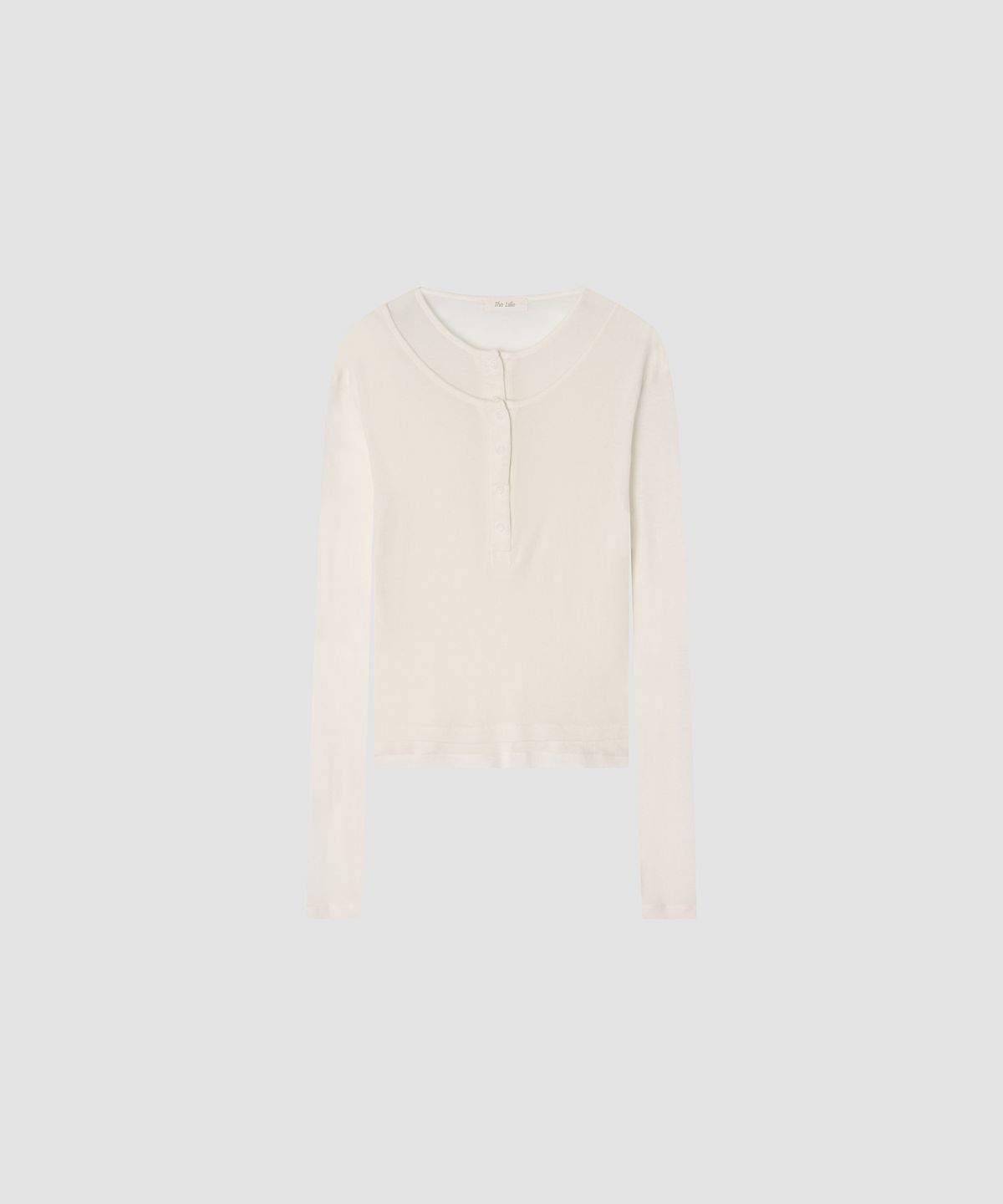 더 릴(THE LILLE) Layered Long Sleeve T_Ivory