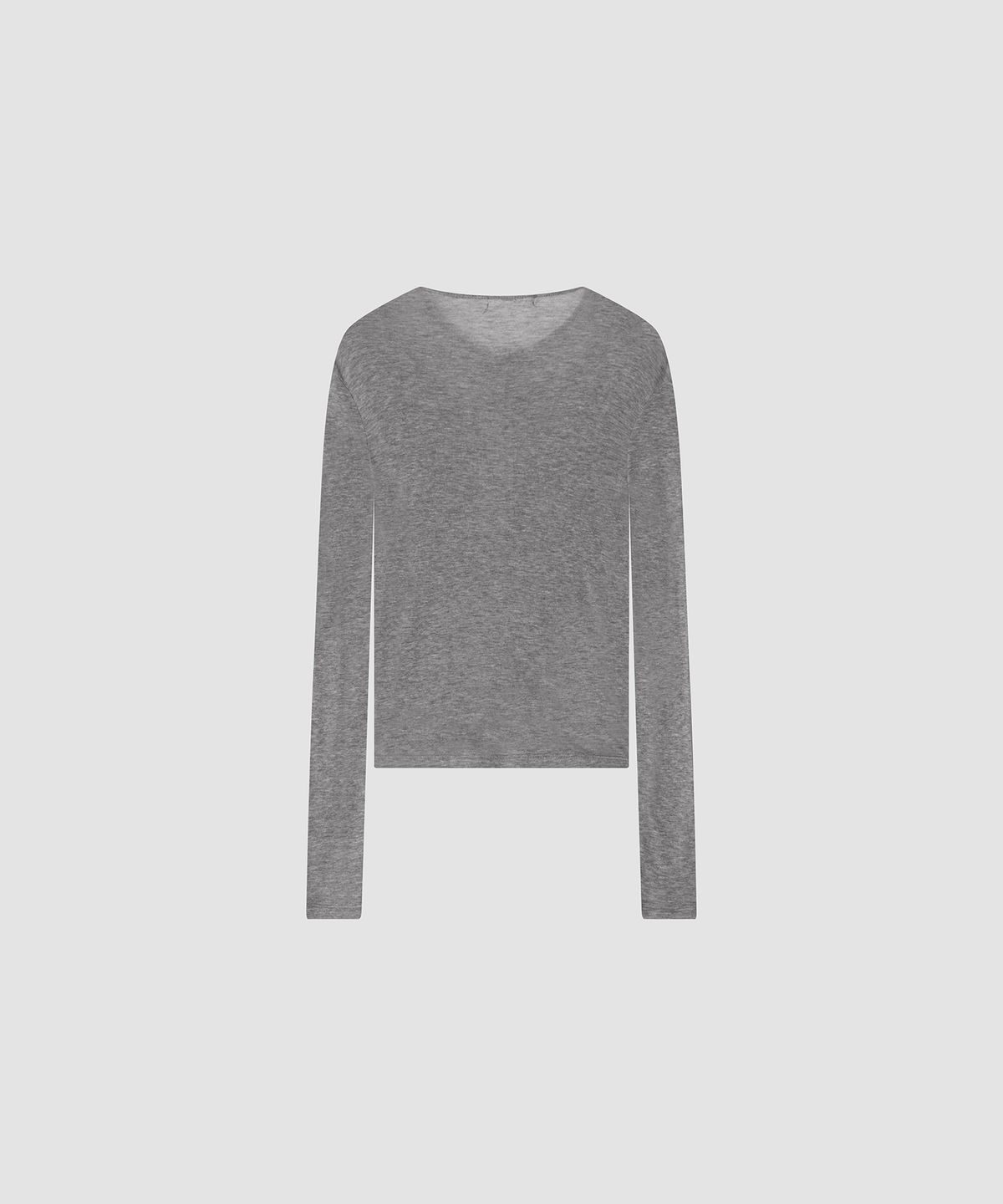 더 릴(THE LILLE) Layered Long Sleeve T_Gray
