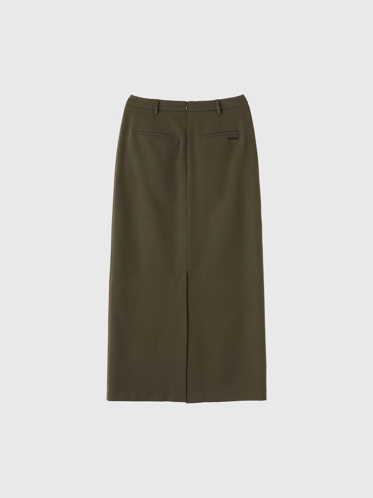제너럴아이디어(GENERALIDEA) 미니멀 H라인 롱스커트 [TAUPE] / WBE1L13505