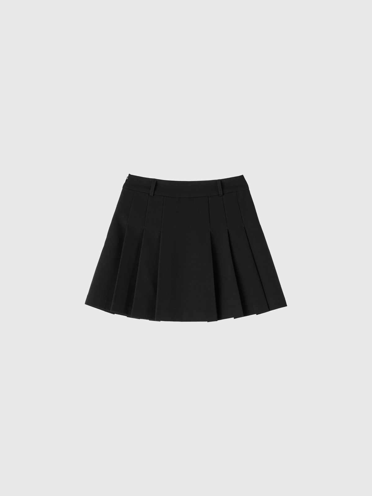 제너럴아이디어(GENERALIDEA) 포멀 플리츠 미니 스커트 [BLACK] / GF1LSK501