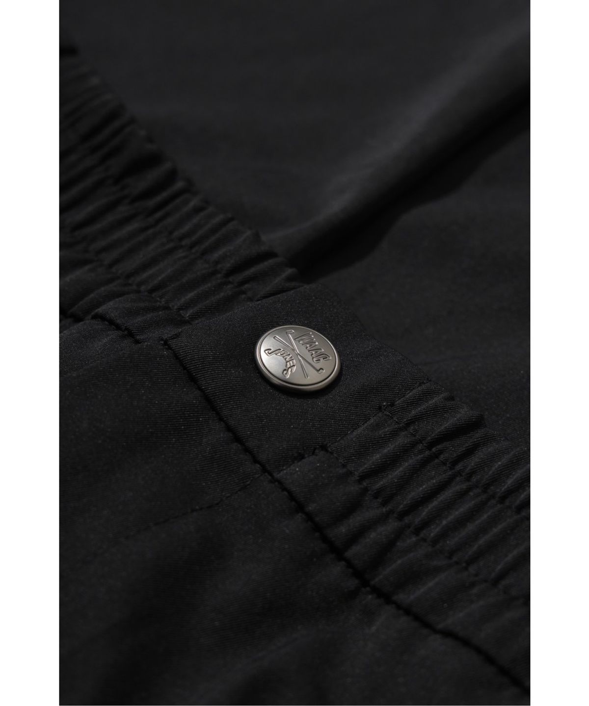 왁(WAAC) [WAAC X JONES] Men’s Relaxed Fit Pants WMPNS26170BKX