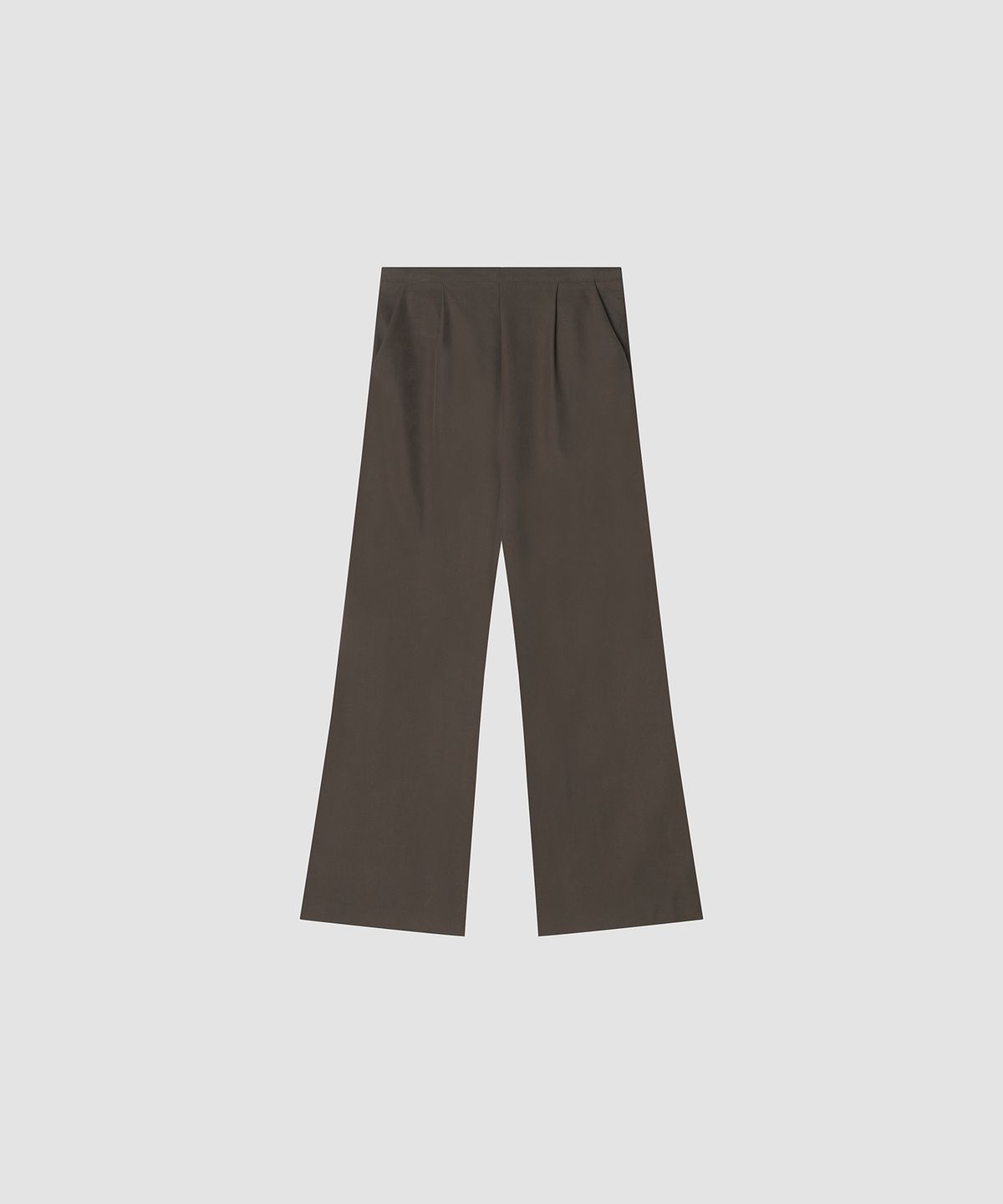 더 릴(THE LILLE) Phaeton Pintuck Pants_Brown