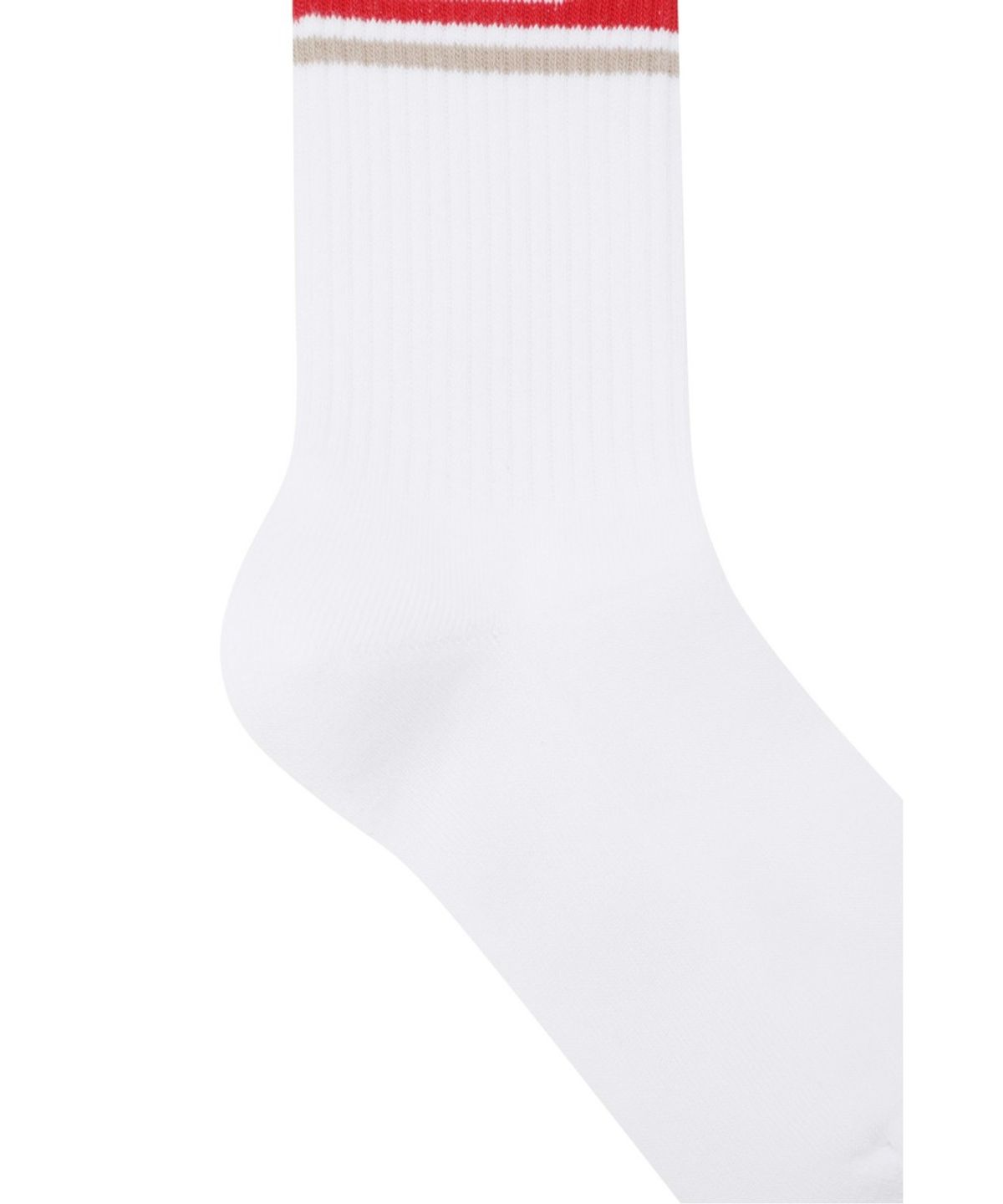 왁(WAAC) Uni Color Logo Socks WGLCX26116REX