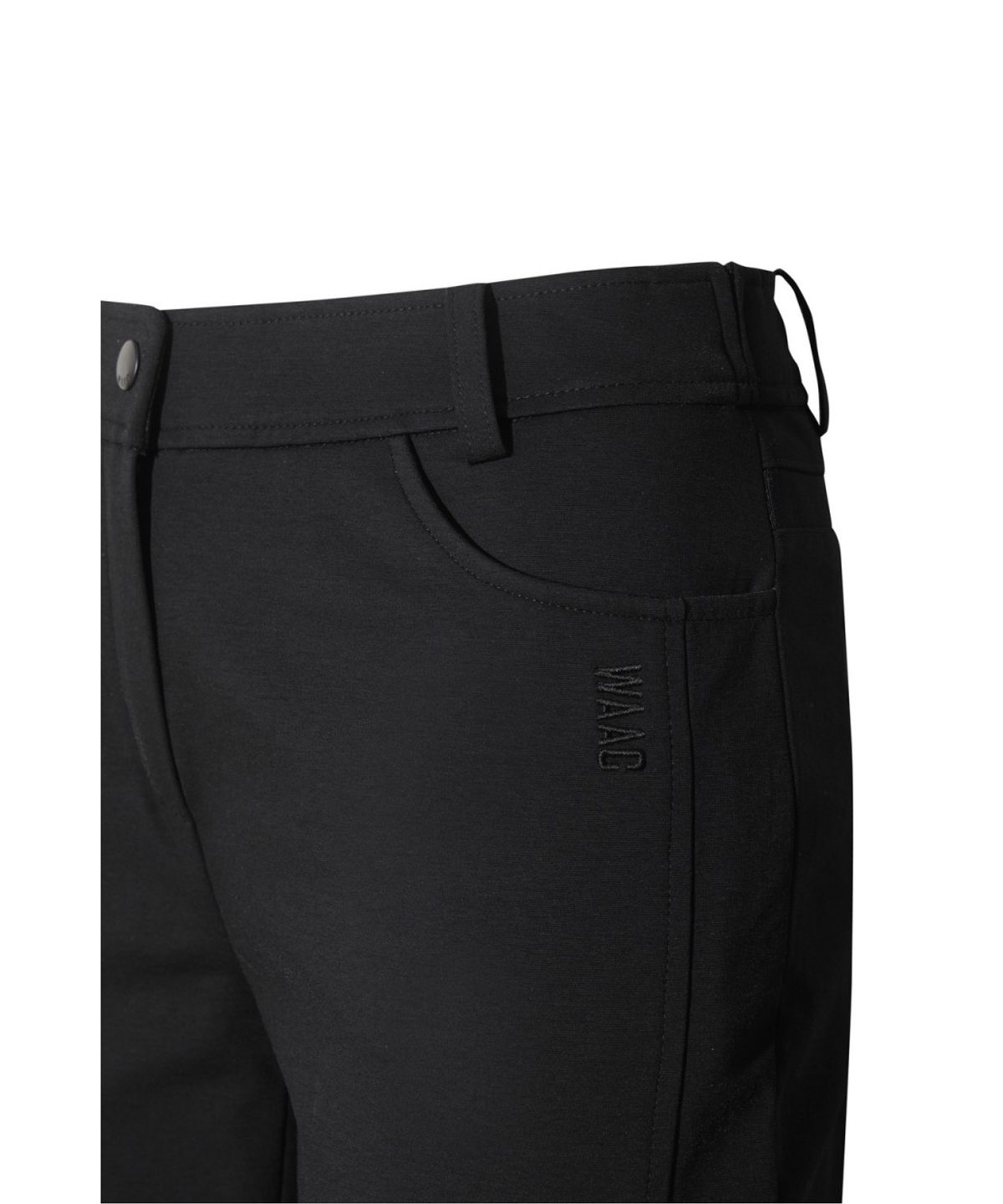 왁(WAAC) Soft boots cut pants WWPNS26101BKX