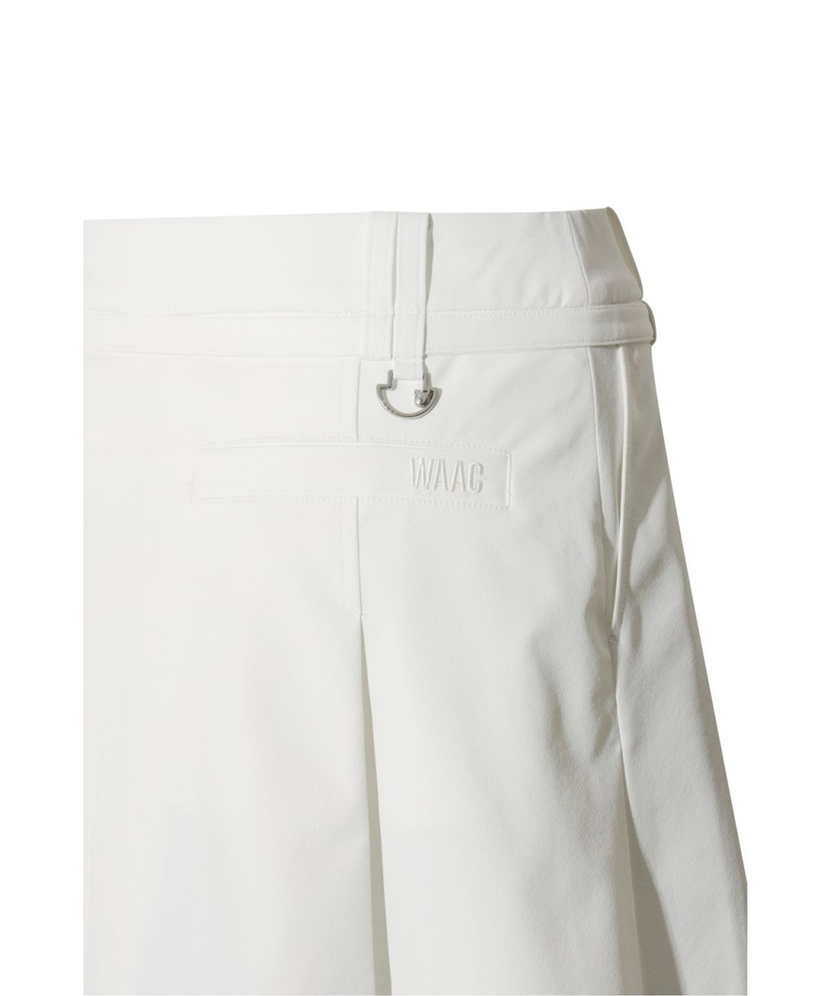 왁(WAAC) Big pleats half pants WWPNS26103IVX