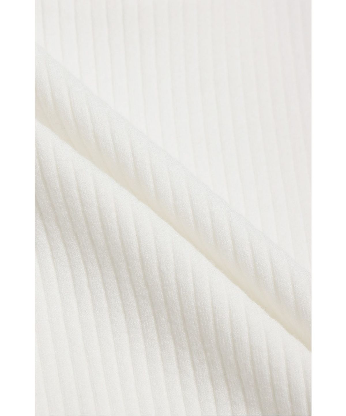 왁(WAAC) Ribbed Hooded Sweater WWWAS26111IVX