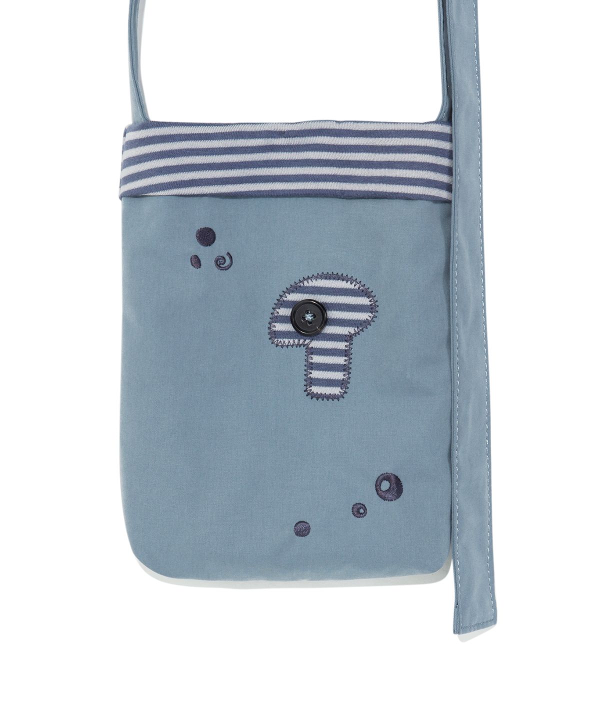 더콜디스트모먼트(THE COLDEST MOMENT) TCM mushroom mini bag (blue)