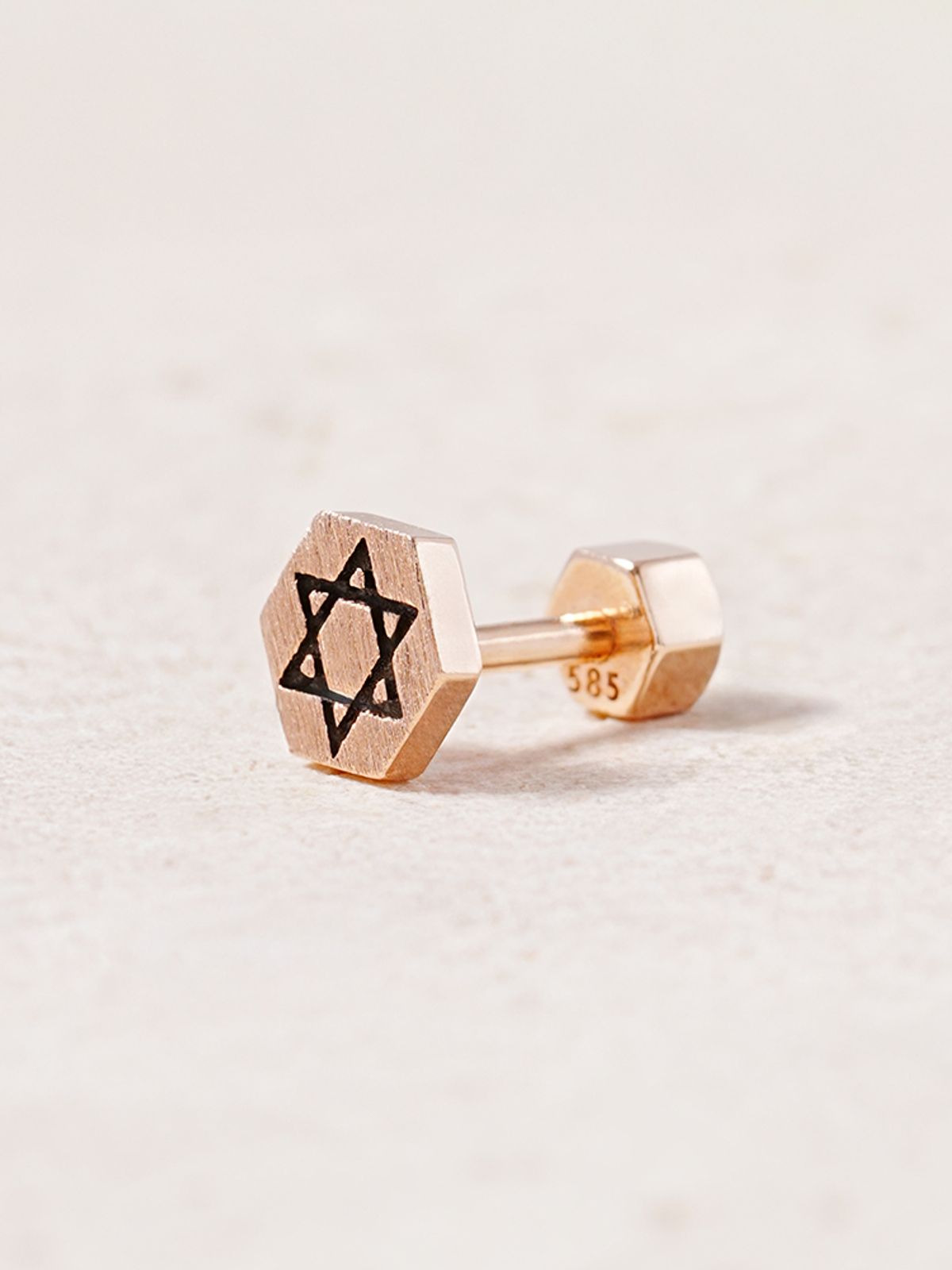 미니멀피어싱(MINIMALPIERCING) 14K 18K 헥사 스텔라 심볼 피어싱