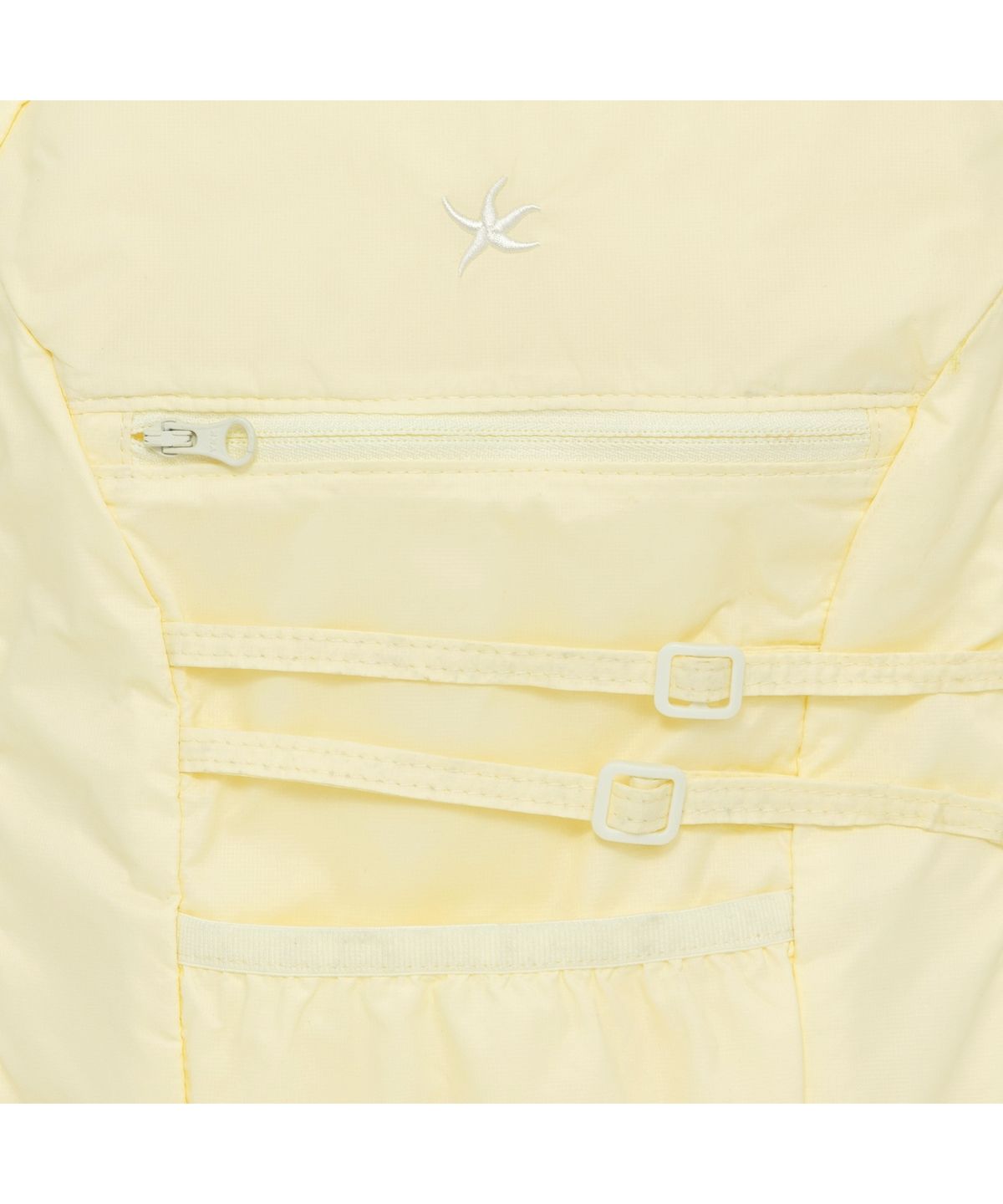 더콜디스트모먼트(THE COLDEST MOMENT) TCM belt strap nylon backpack (yellow)
