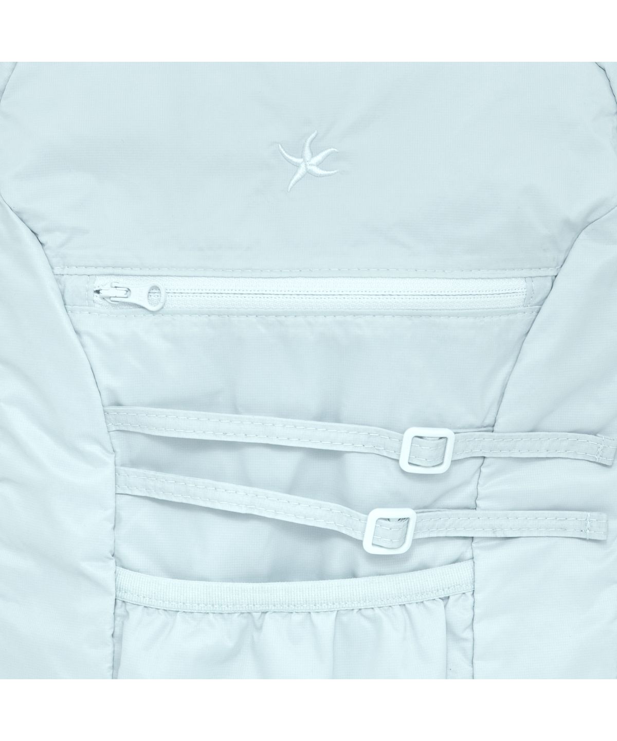 더콜디스트모먼트(THE COLDEST MOMENT) TCM belt strap nylon backpack (sky blue)