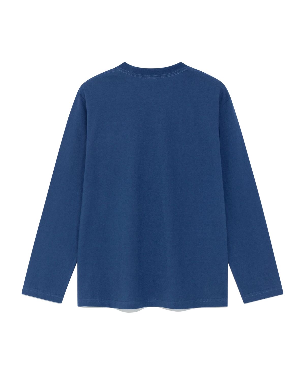 더콜디스트모먼트(THE COLDEST MOMENT) TCM mini logo label long sleeve (dark navy)