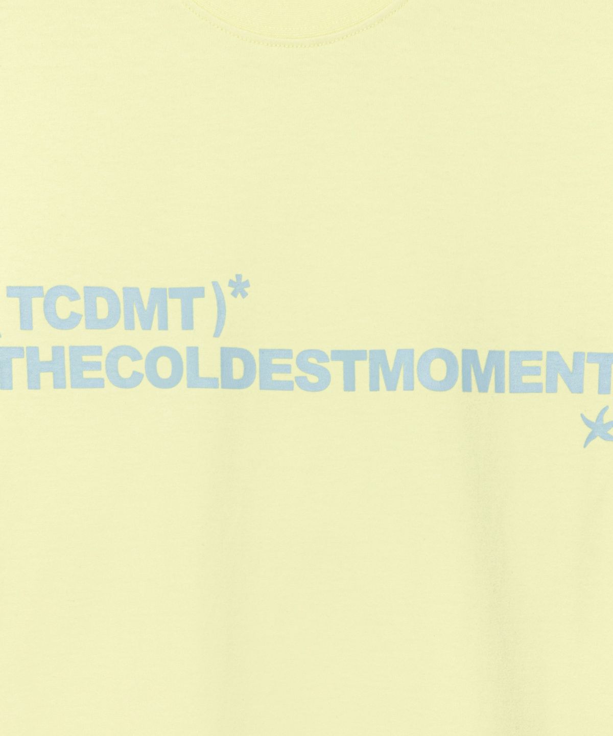 더콜디스트모먼트(THE COLDEST MOMENT) TCM box long sleeve (lemon)