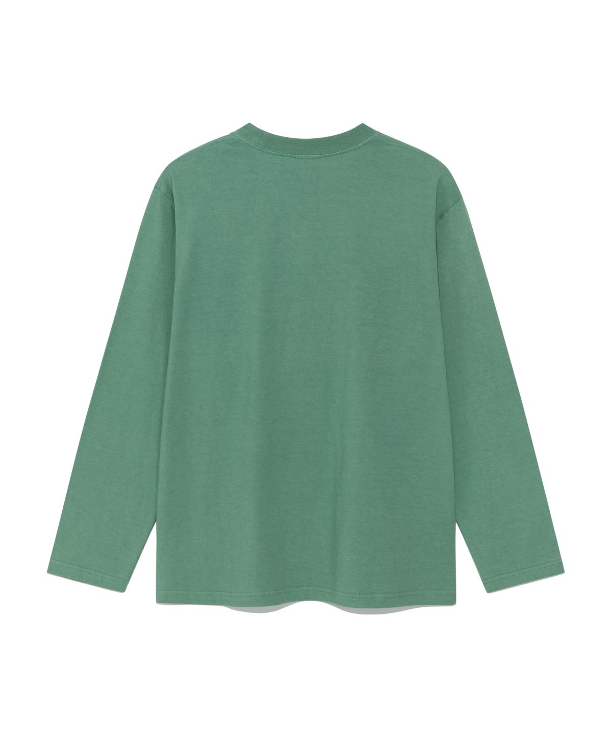 더콜디스트모먼트(THE COLDEST MOMENT) TCM box long sleeve (ash green)