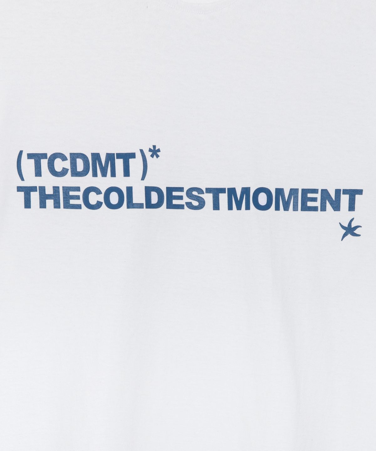 더콜디스트모먼트(THE COLDEST MOMENT) TCM box long sleeve (white)