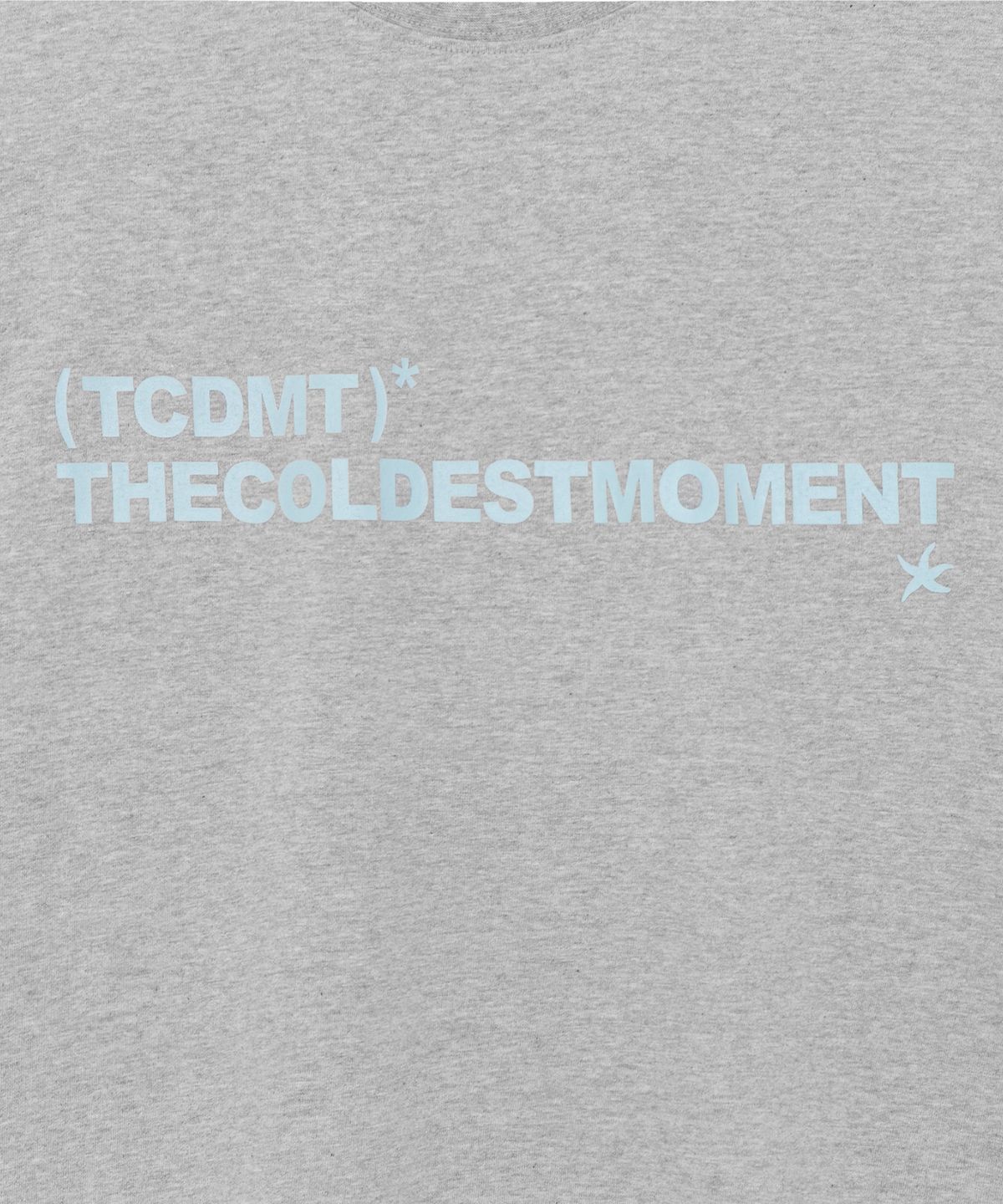 더콜디스트모먼트(THE COLDEST MOMENT) TCM box long sleeve (melange grey)