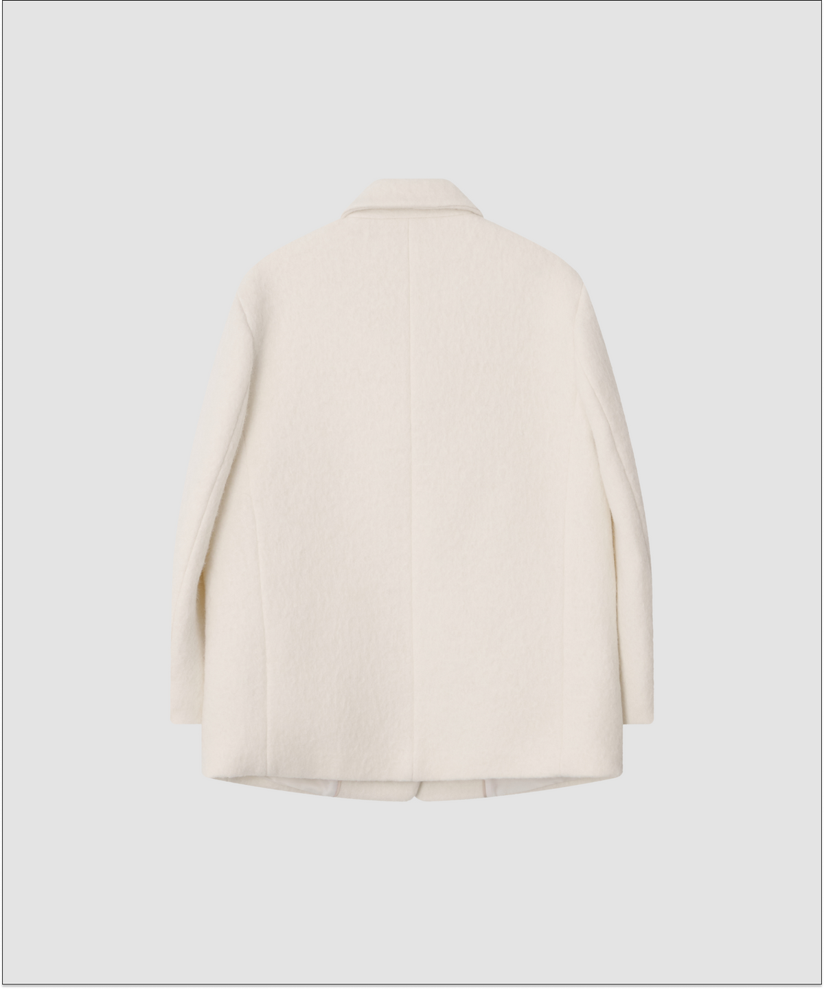 더 릴(THE LILLE) Brush Wool Jacket_Ivory