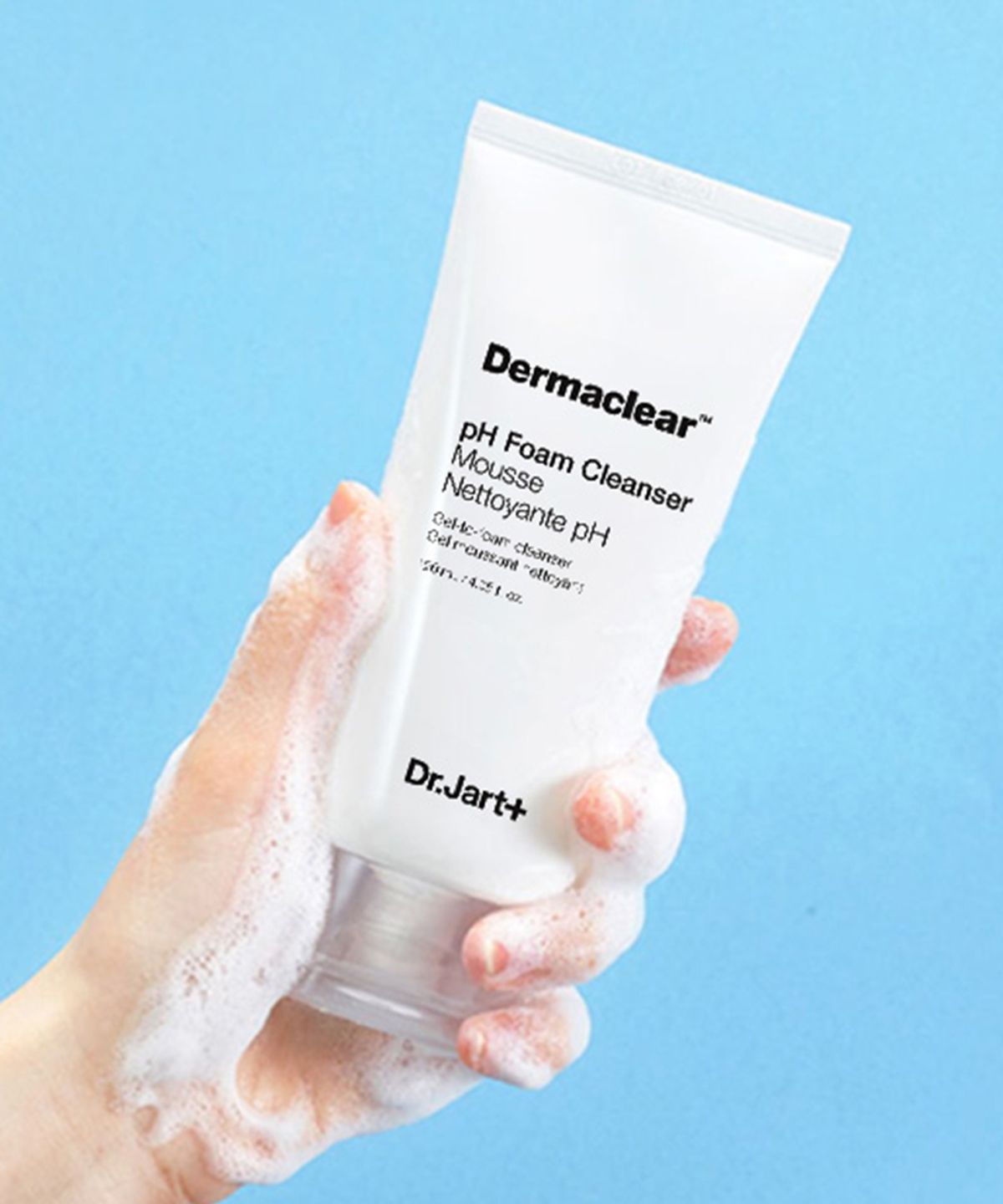 닥터자르트(DR.JART) 2PACK 더마클리어 PH 클렌징 폼 120ml + 파워더마 베리어 크림 7ml 2개 +바이탈 하이드라 솔루션 플럼프 에센스 15ml 2개