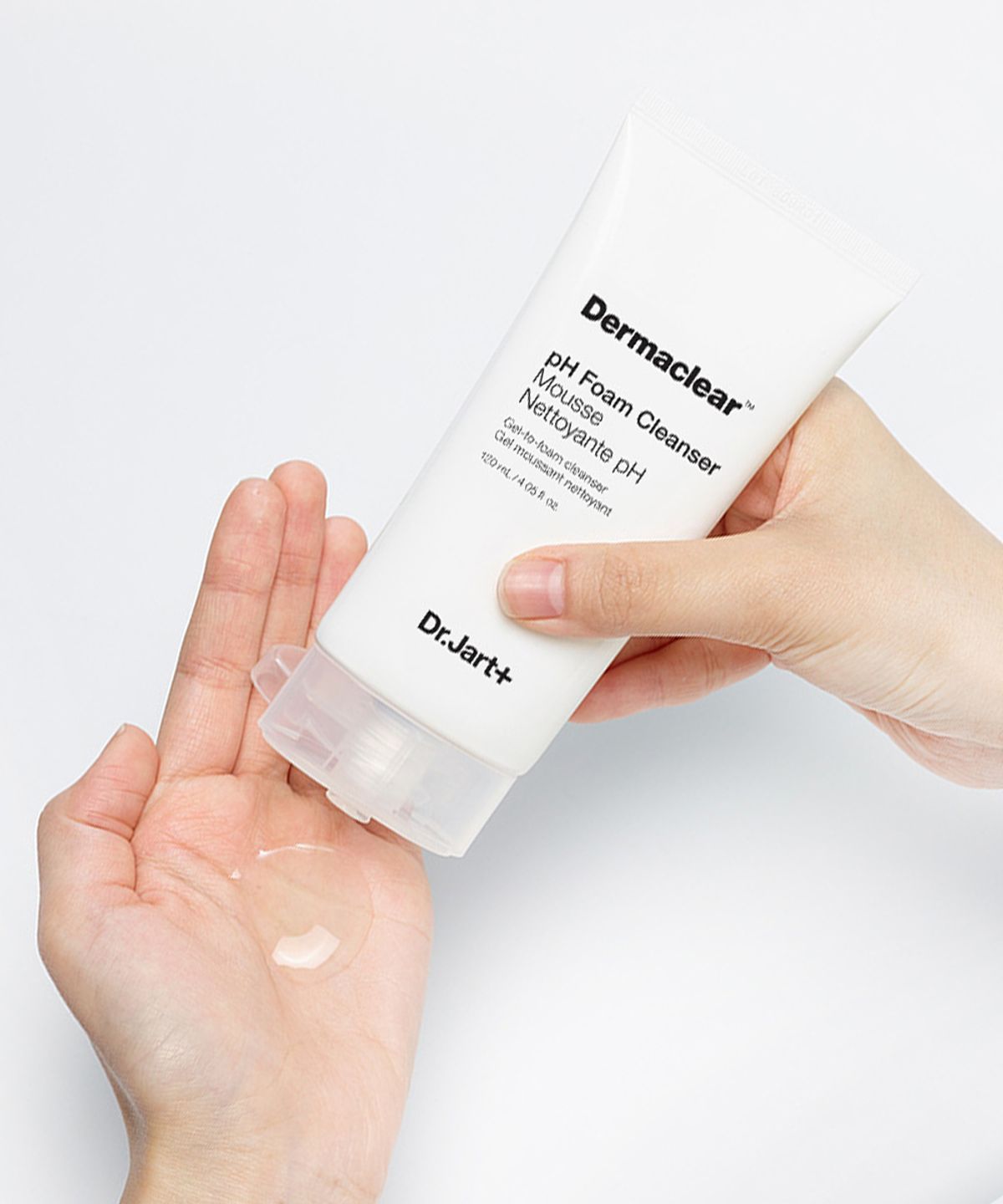 닥터자르트(DR.JART) 2PACK 더마클리어 PH 클렌징 폼 120ml + 파워더마 베리어 크림 7ml 2개 +바이탈 하이드라 솔루션 플럼프 에센스 15ml 2개