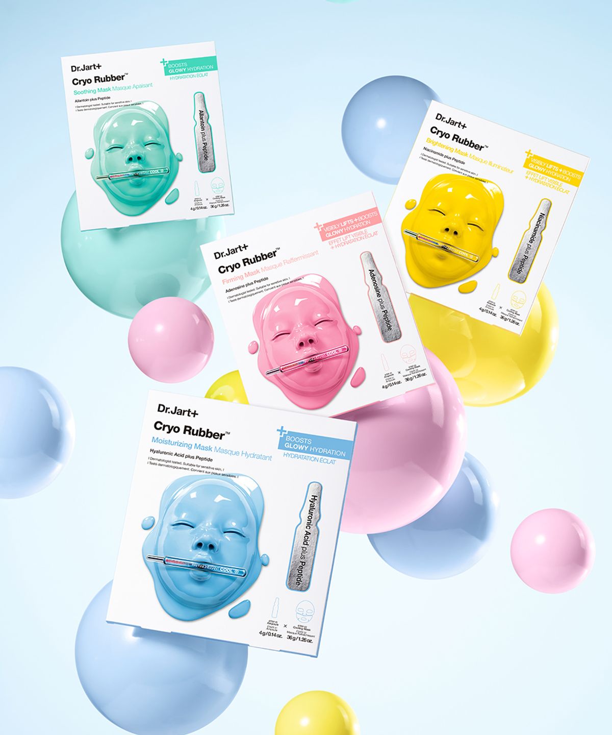 닥터자르트(DR.JART) 2PACK 크라이오 러버 + 파워더마 베리어 크림 7ml 1개 증정