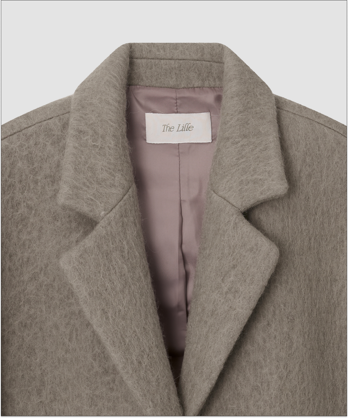 더 릴(THE LILLE) Brush Wool Jacket_Beige khaki