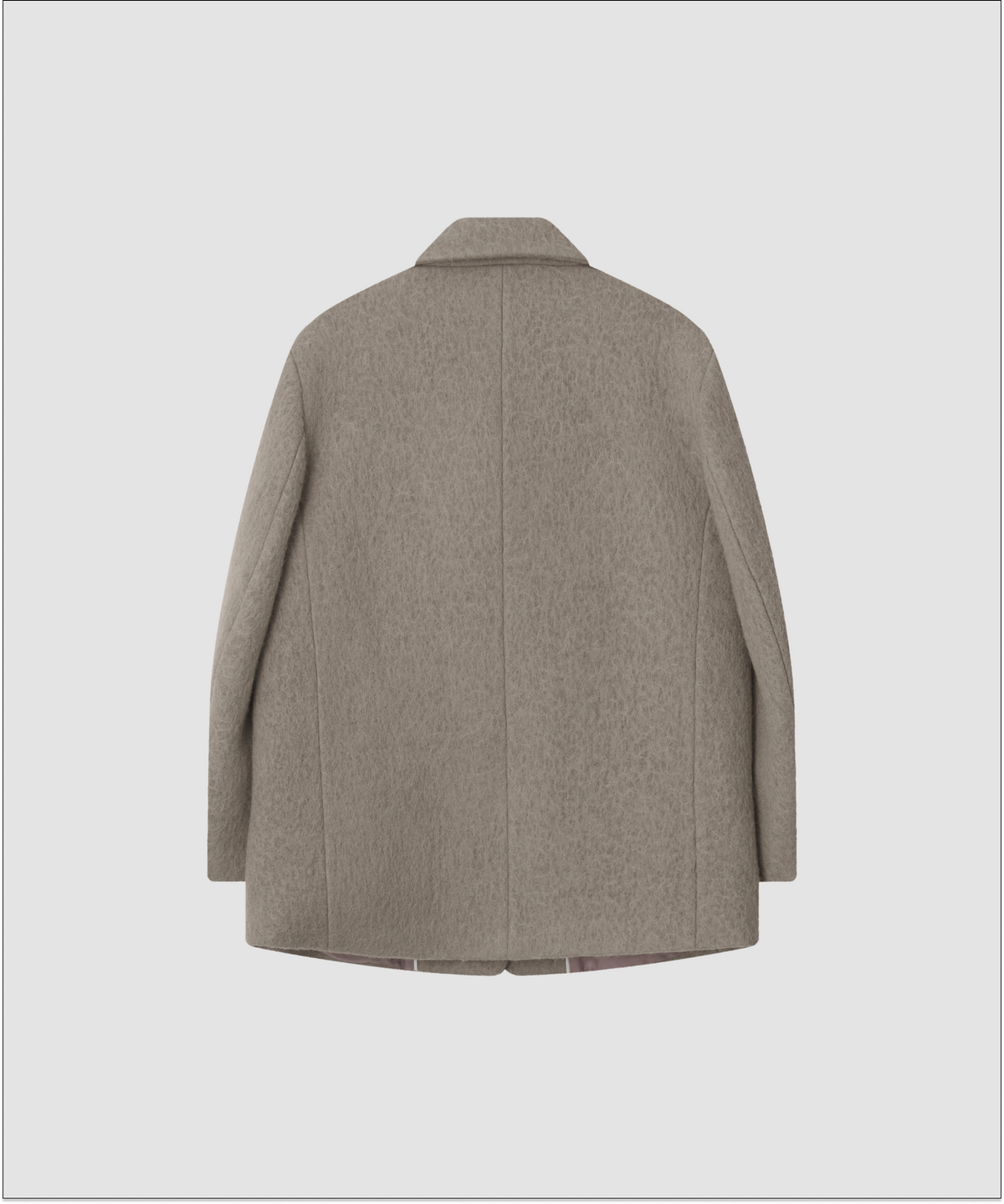 더 릴(THE LILLE) Brush Wool Jacket_Beige khaki