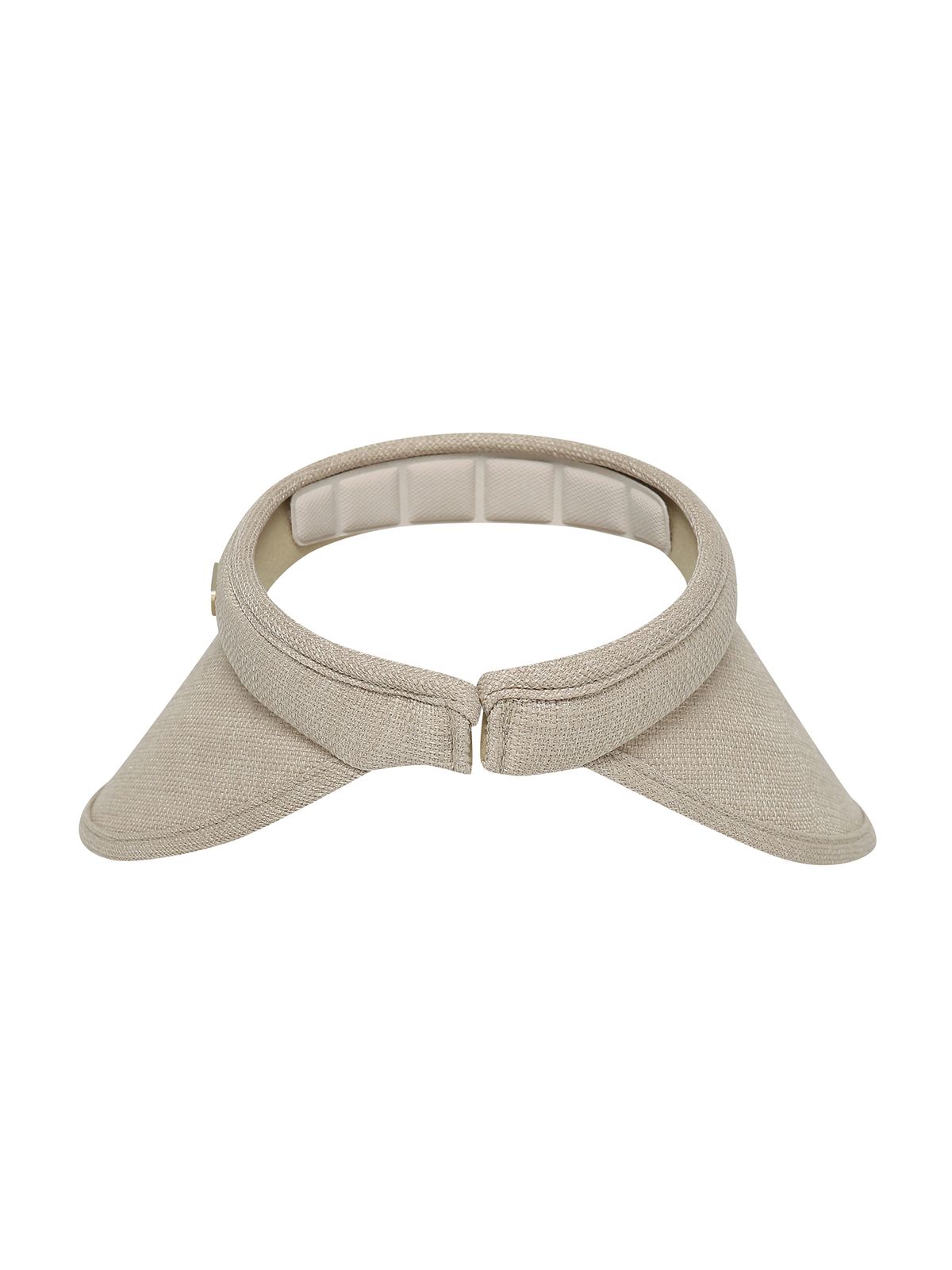 다이나핏(DYNAFIT) WOMEN 와이드 선바이저_Light Beige YWA26C20E1