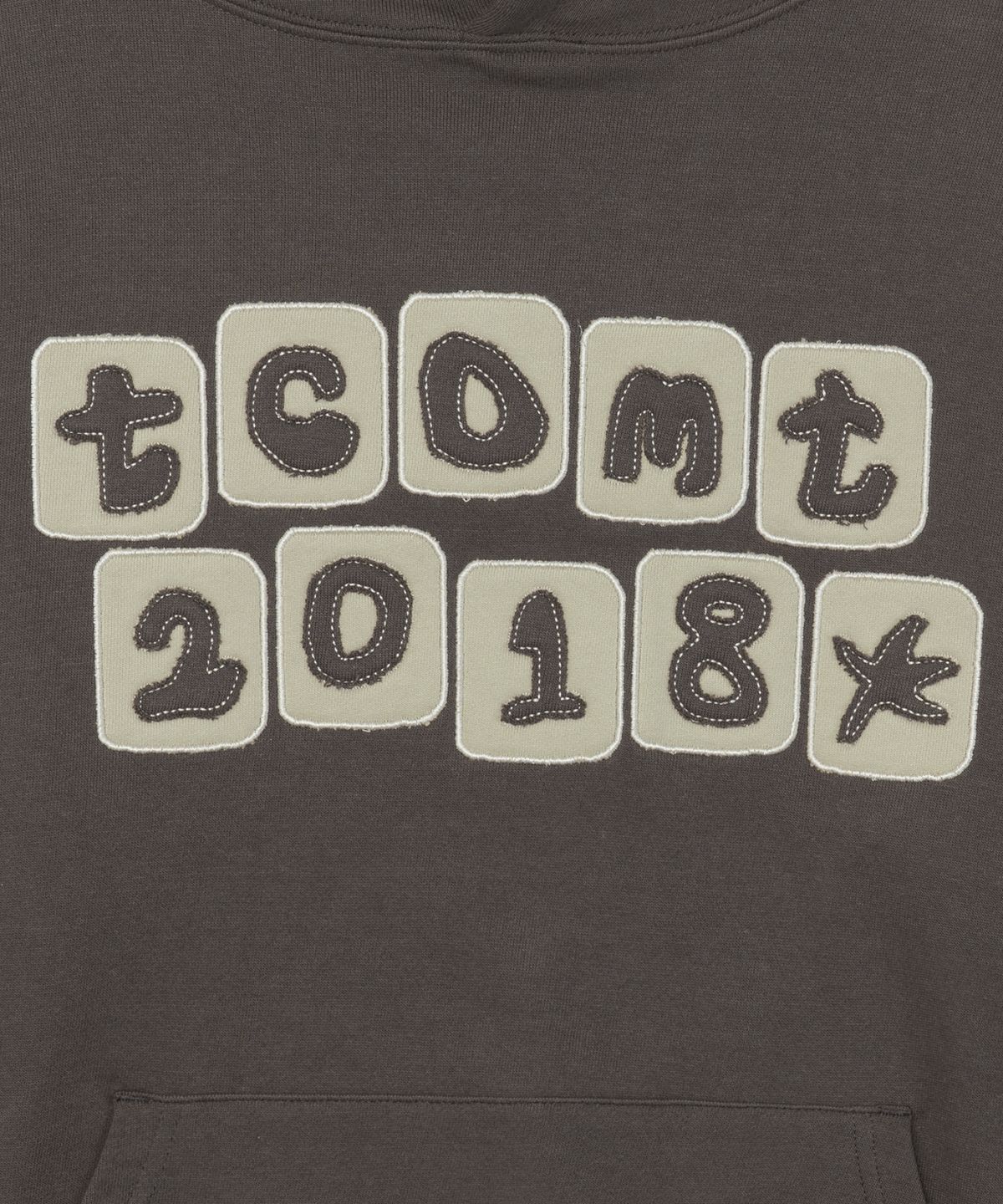 더콜디스트모먼트(THE COLDEST MOMENT) TCM 2018 hoodie (dark brown)