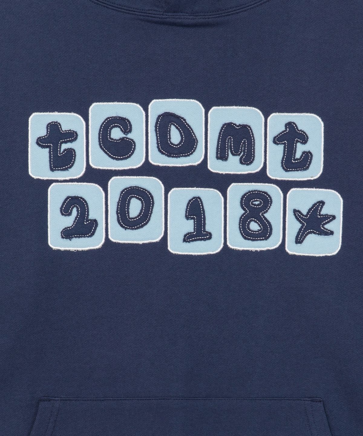더콜디스트모먼트(THE COLDEST MOMENT) TCM 2018 hoodie (dark navy)