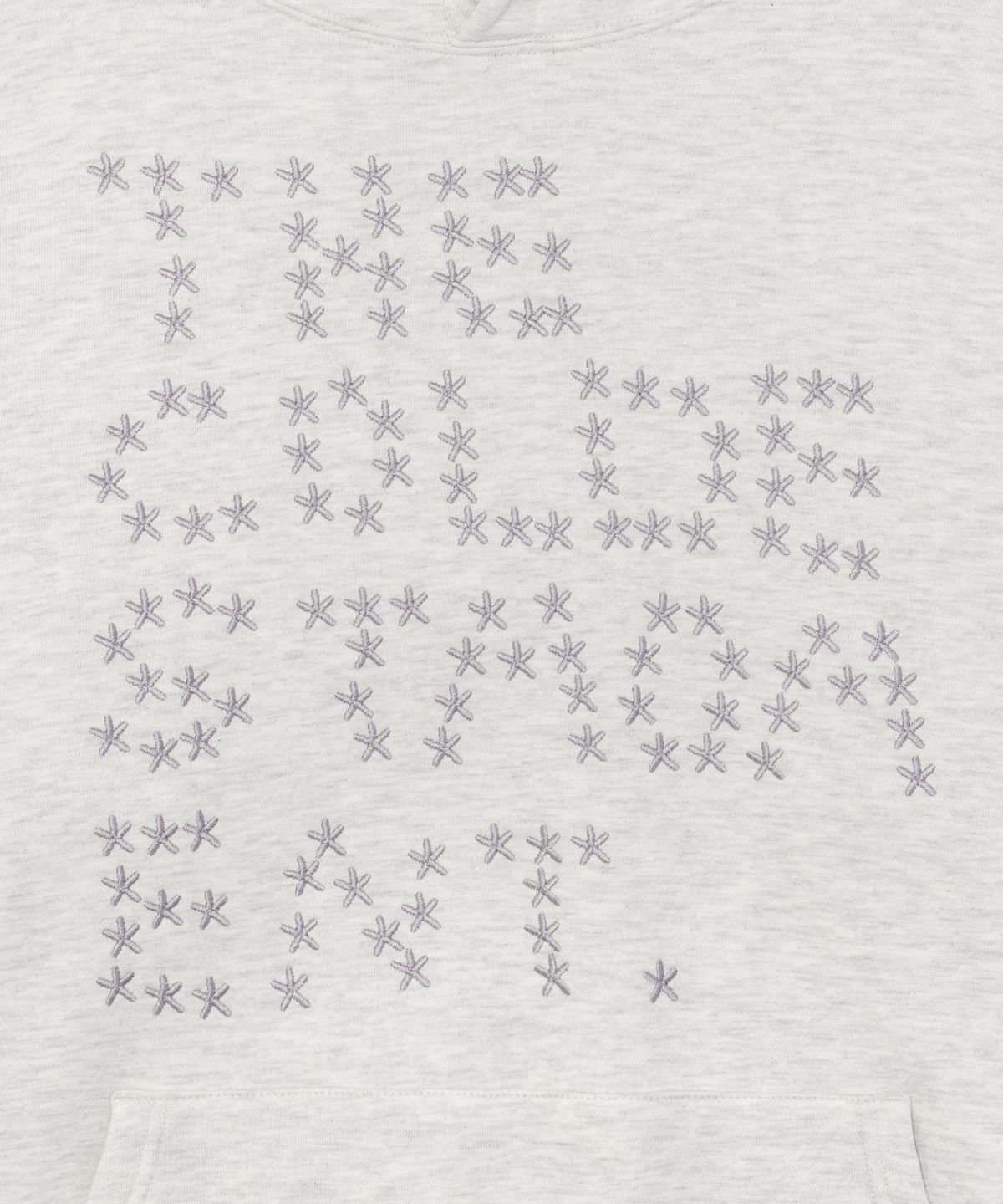 더콜디스트모먼트(THE COLDEST MOMENT) TCM star dot hoodie (oatmeal melange)